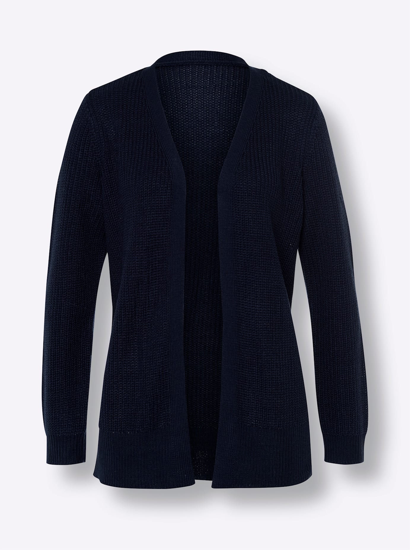 Classic Basics Longstrickjacke