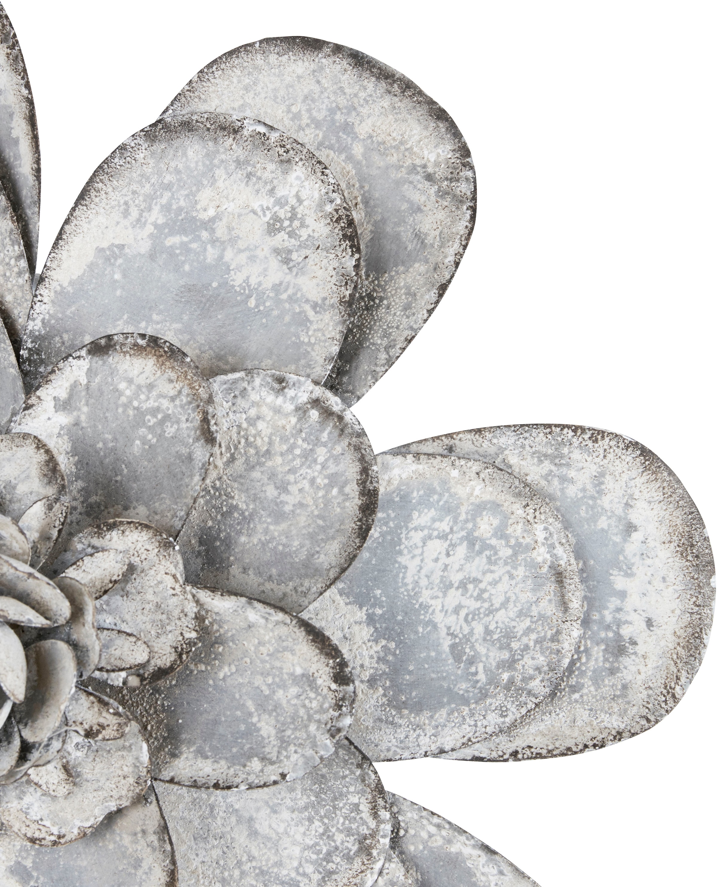 Home affaire Wanddekoobjekt »Blumen«, (2er-Set), Wanddeko, aus Metall