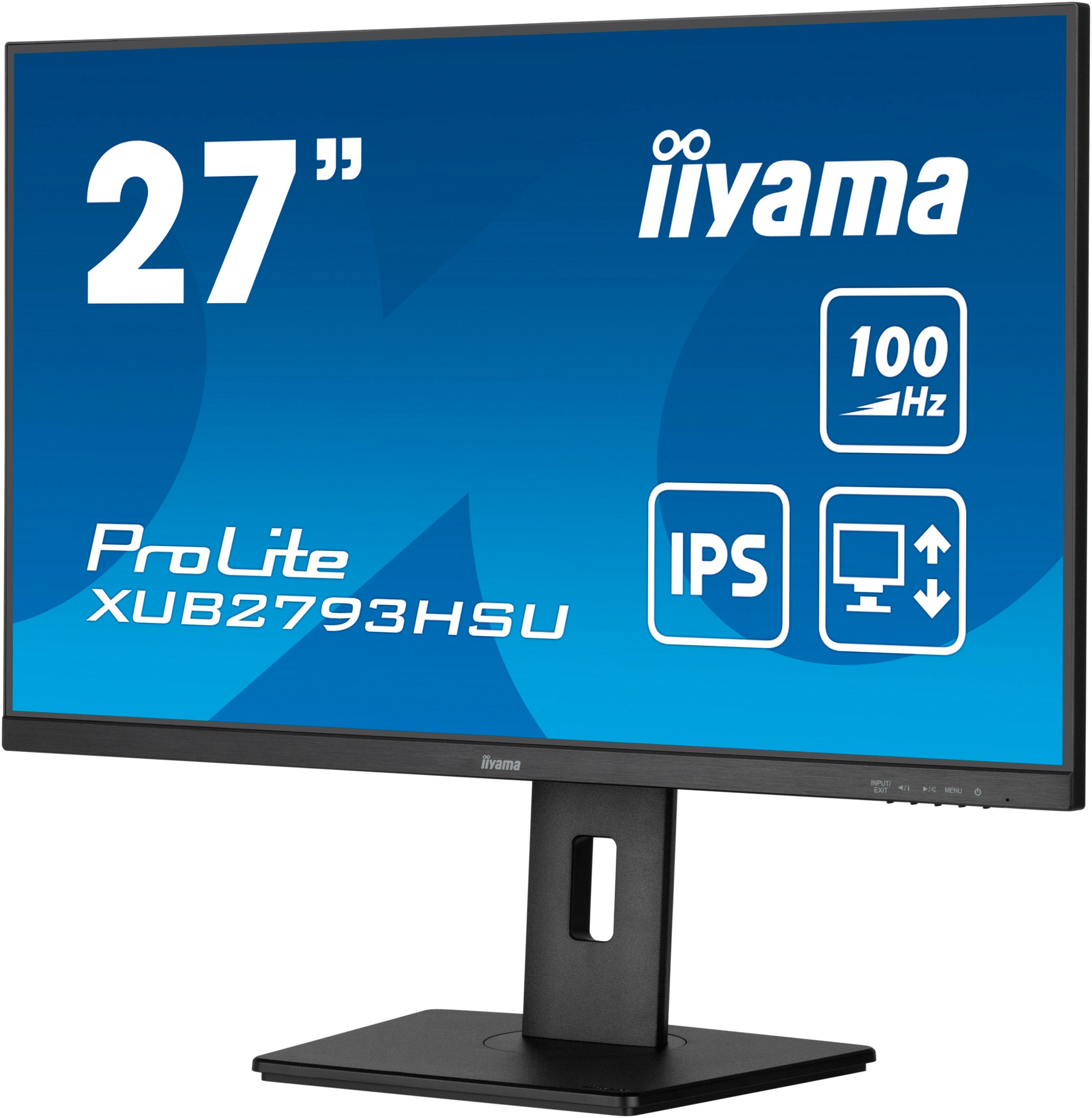 Iiyama LED-Monitor »XUB2793HSU-B6«, 69 cm/27 Zoll, 1920 x 1080 px, Full HD, 1 ms Reaktionszeit, 100 Hz