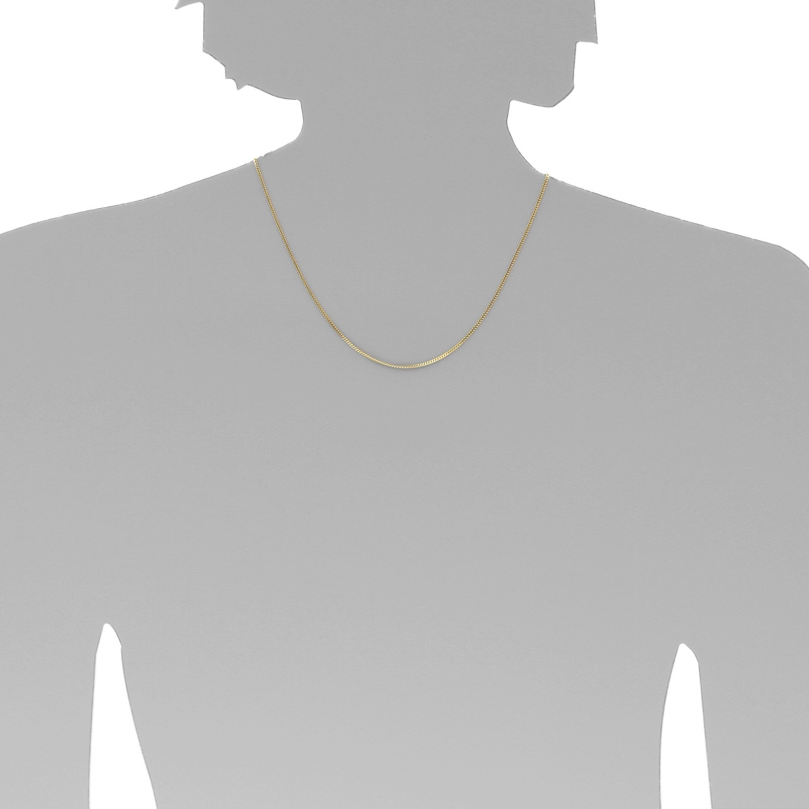 OSTSEE-SCHMUCK Goldkette »- Panzer 1,3 mm - Gold 585/000 -,«