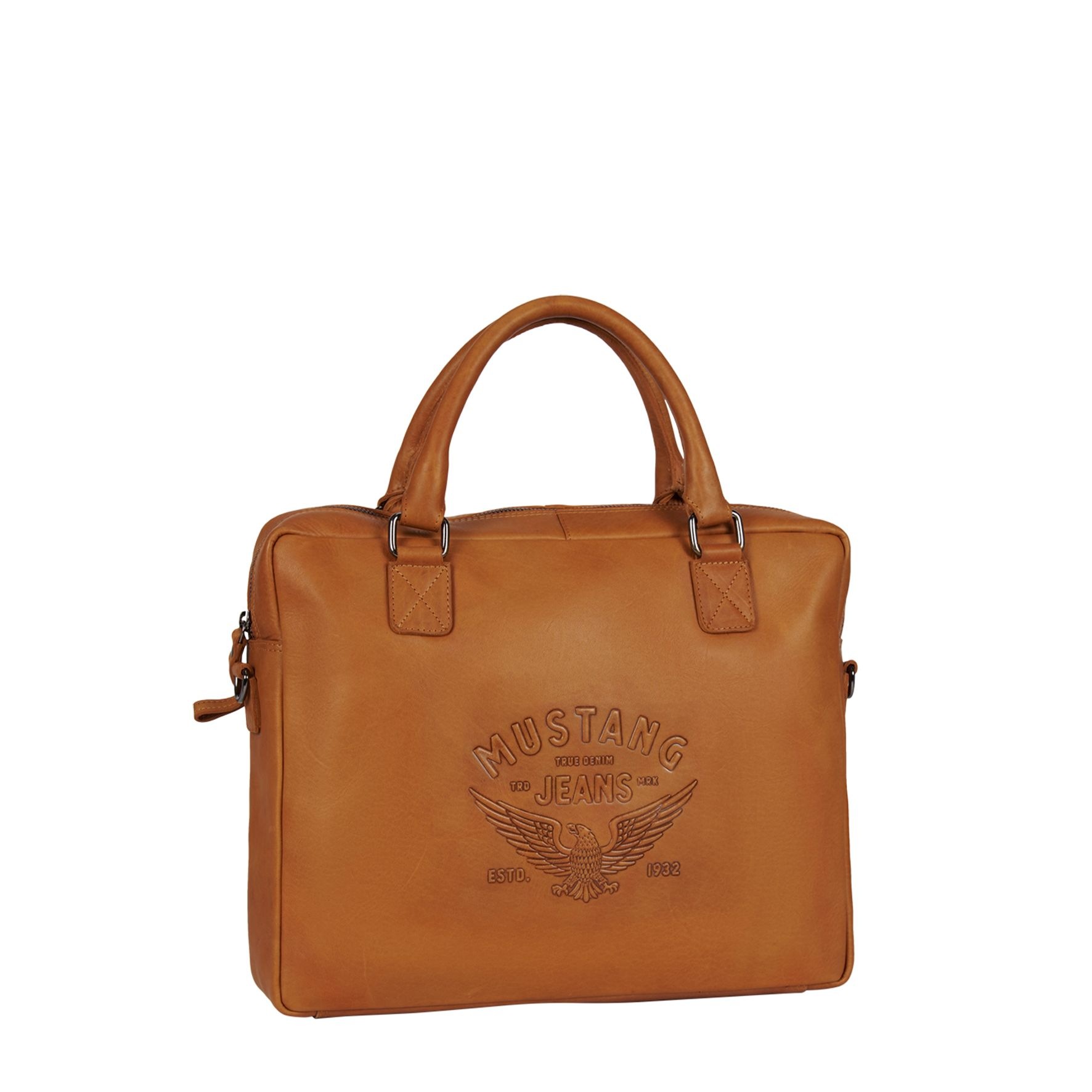 MUSTANG Dokumententasche »Valencia« , Men Businesstasche, Reisetasche mit auffälliger Logoprägung