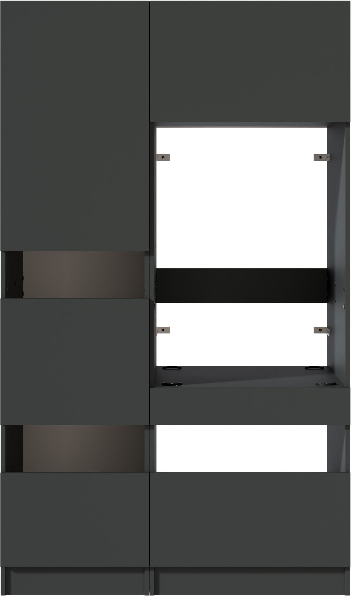 BASIC by Balculina Mehrzweckschrank-Set »Washhome B/T/H 118x68x200 cm« 2 Stk. tlg.