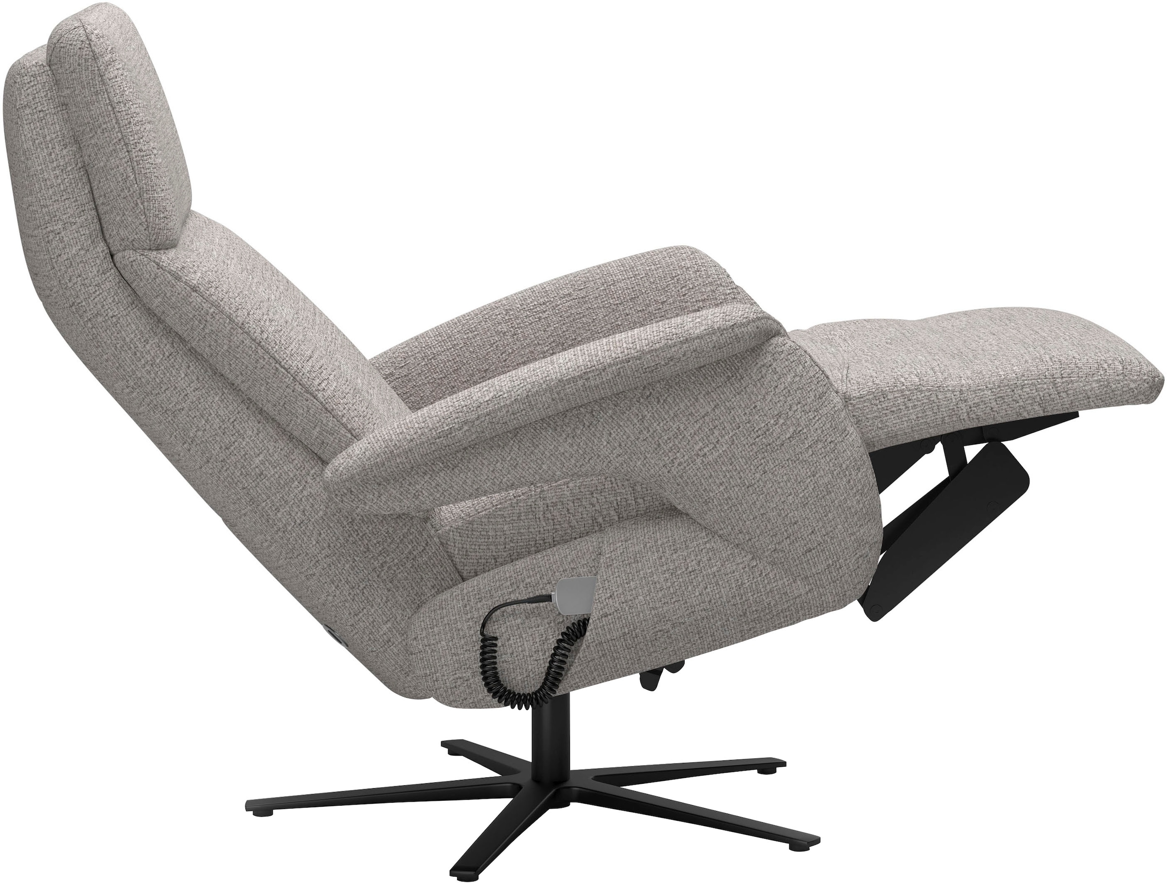sit&more TV-Sessel »Triple Seven mit Kopfteilver, Drehfunktion, Herz-Waage & Relaxfunktion« Ergonomie XL: elektr. Fußstütze & Rückenlehne, Akku