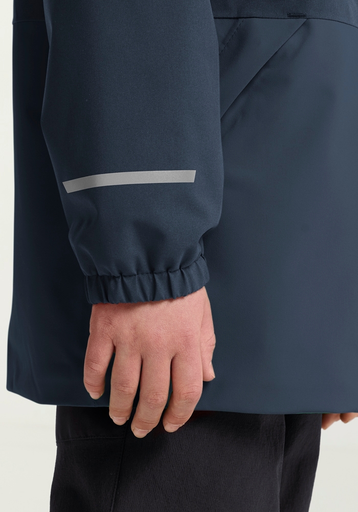 Jack Wolfskin Winterjacke »SNOW DAYS JKT KIDS« mit Kapuze für Kinder, mit Kapuze, wasserdicht, winddicht, atmungsaktiv