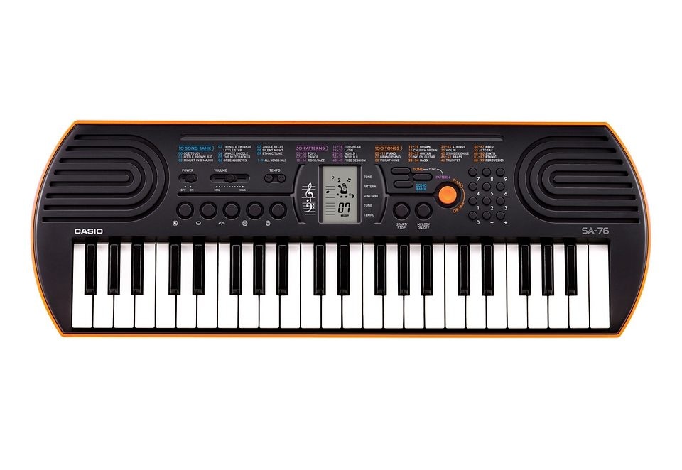 CASIO Home-Keyboard »Mini-Keyboard SA-76«