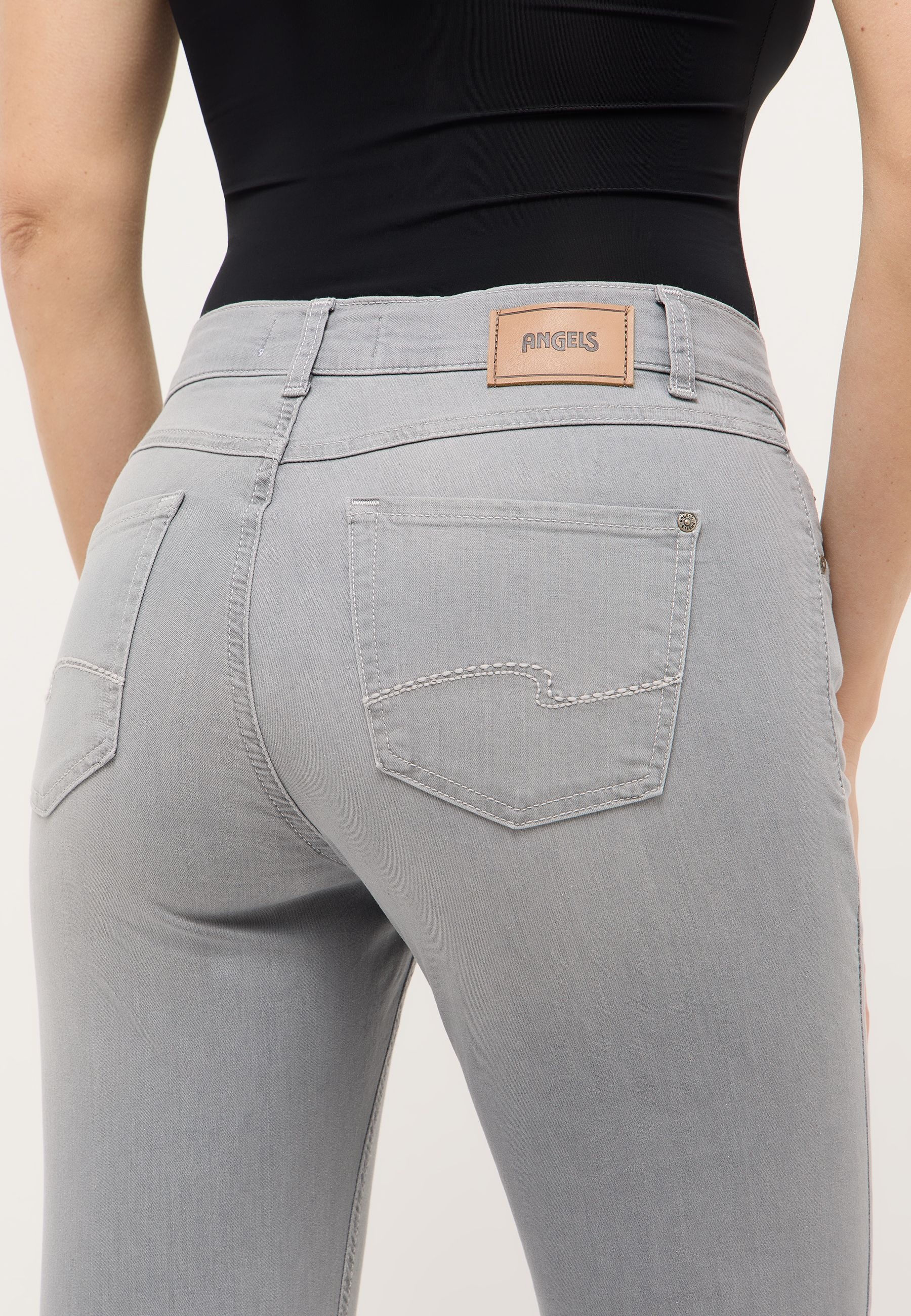 ANGELS Straight-Jeans »CICI« in Slim Fit-Passform