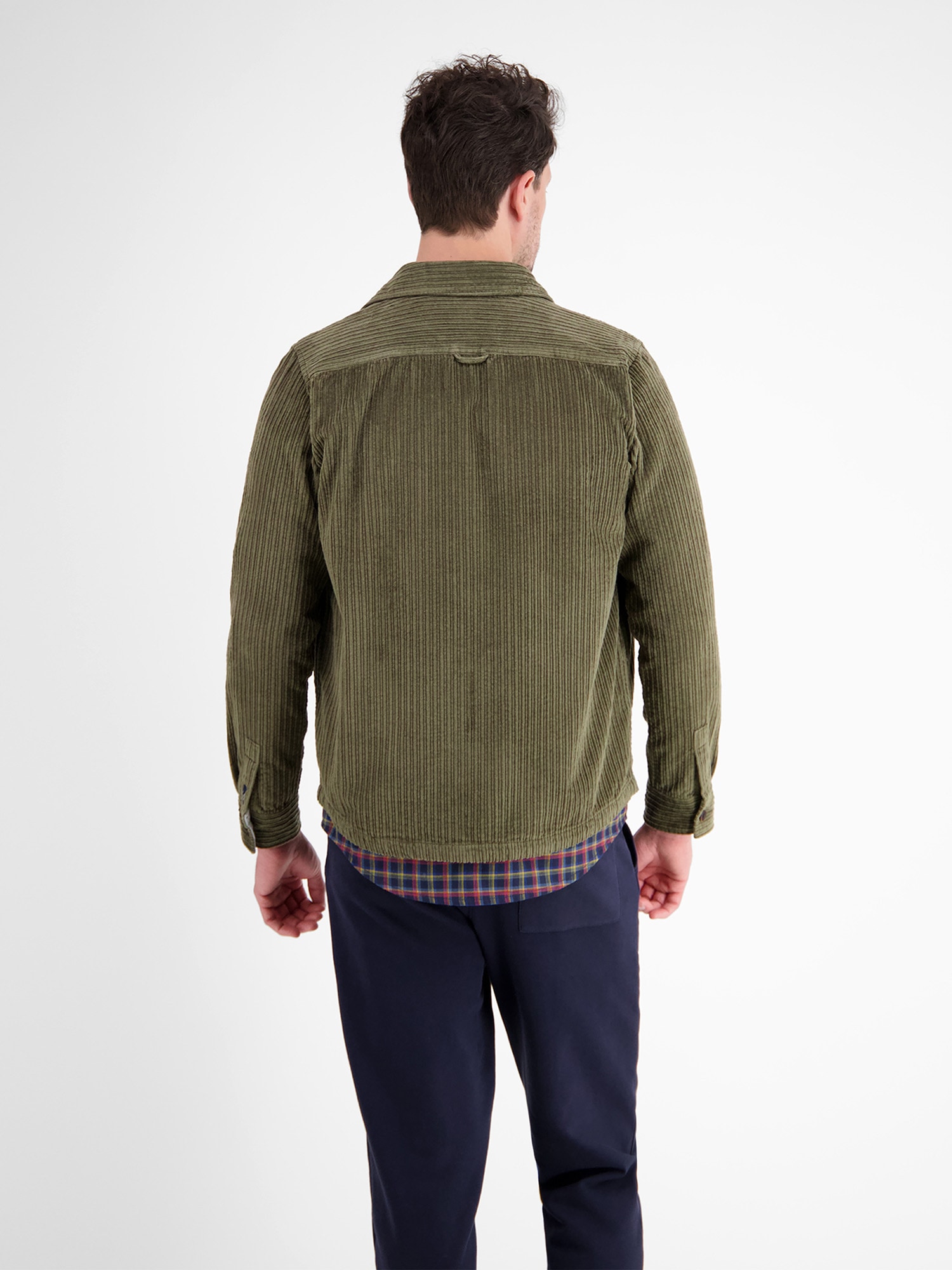 LERROS Langarmhemd »LERROS Overshirt *Corduroy*«