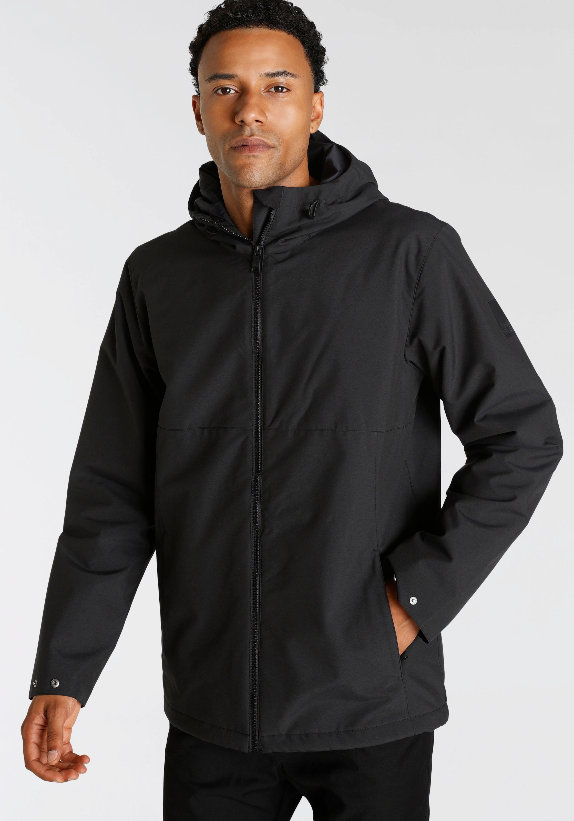 Jack Wolfskin Funktionsjacke »NOSTA Outdoorjacke«, mit Kapuze, Wasserabweisend und Winddicht