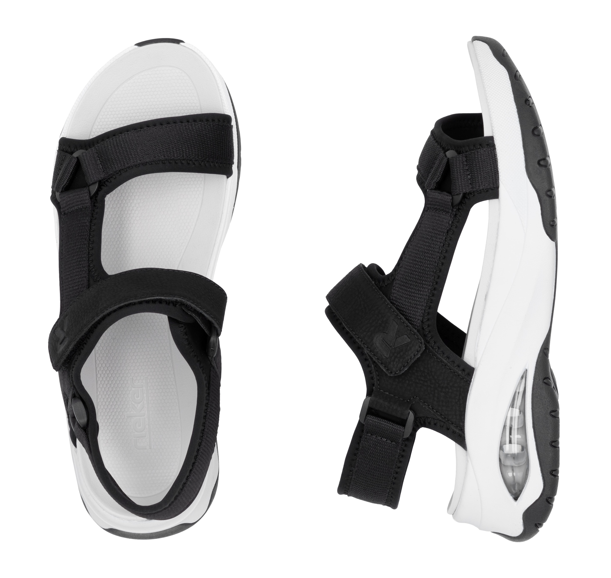 RIEKER Sport »Byron Bay vegan«  Outdoorsandale, Sommerschuh, Klettschuh mit RiekerAir Dämpfung