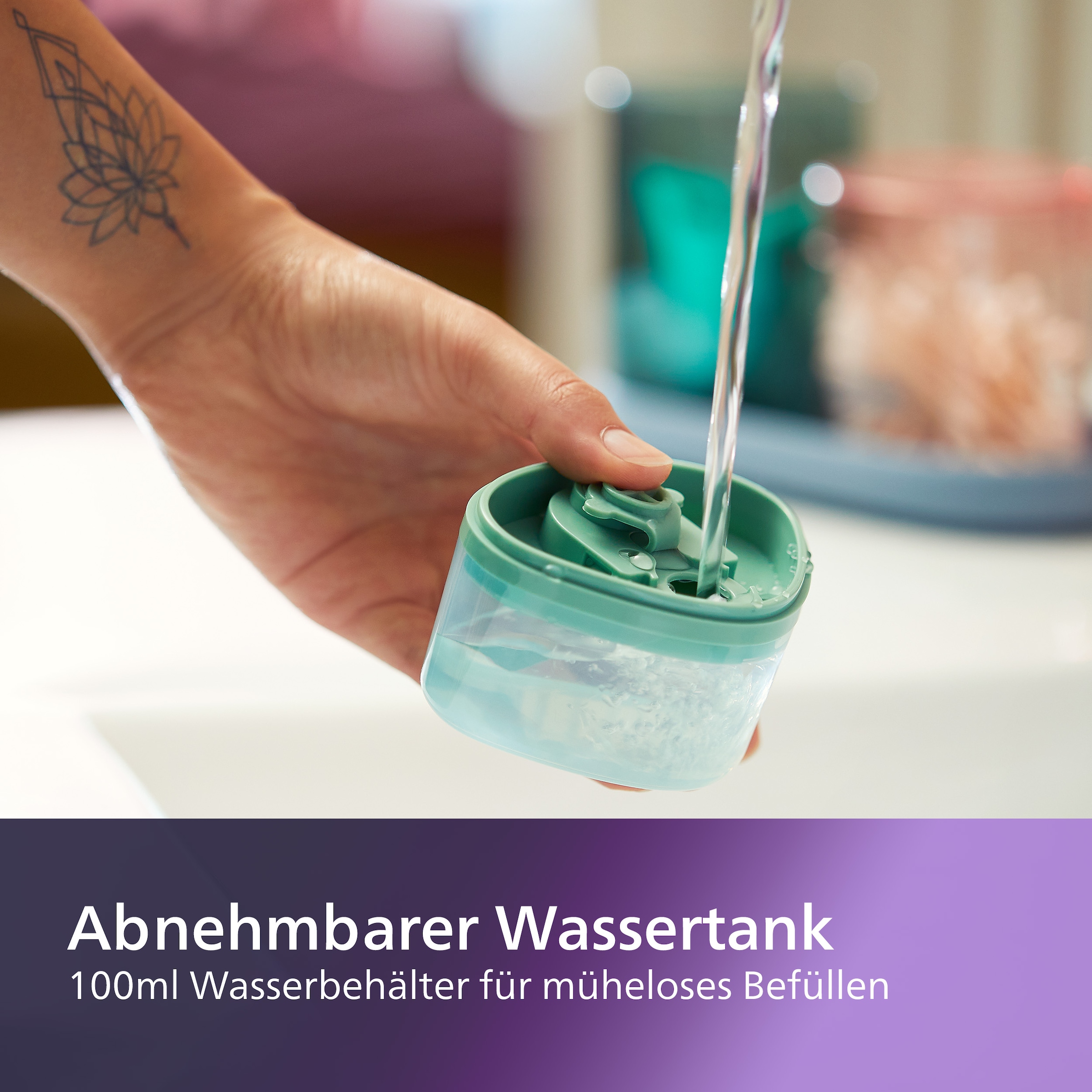 Philips Dampfbürste »STH3010, 100 ml abnehmbarer Wassertank«, 1000 W, Steamer zum Glätten und Auffrischen von Kleidung