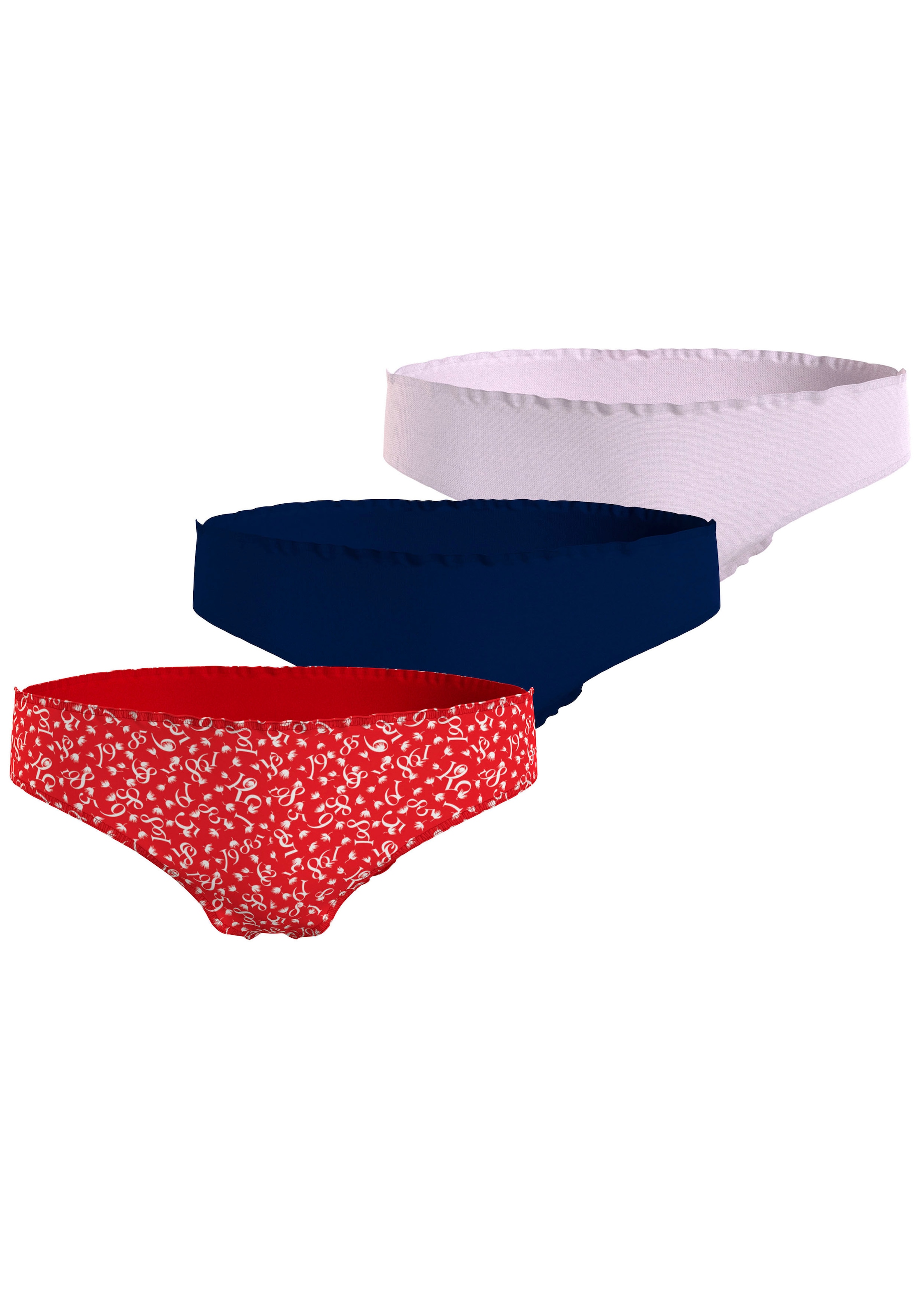 Tommy Hilfiger Underwear Bikinislip »3P BIKINI«, (Packung, 3er-Pack), mit  leicht gewellten Abschlüssen bei