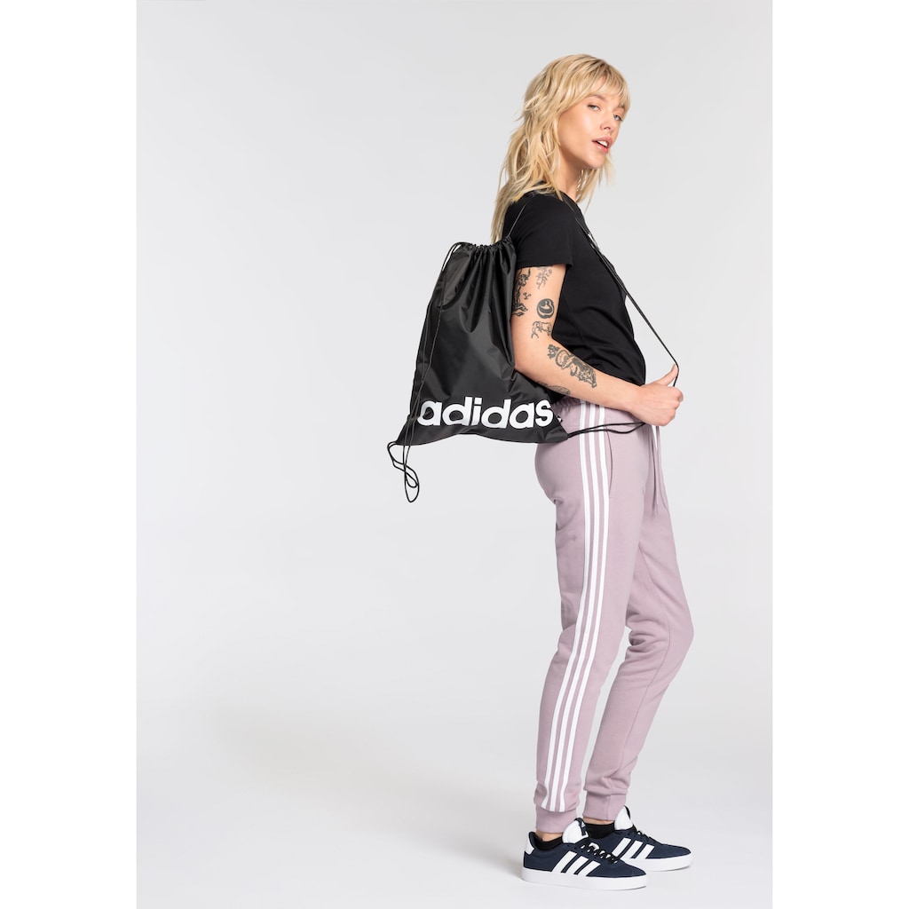 adidas Sportswear Sporthose »ESSENTIALS 3STREIFEN FRENCH TERRY CUFFED HOSE«, (1 tlg.)