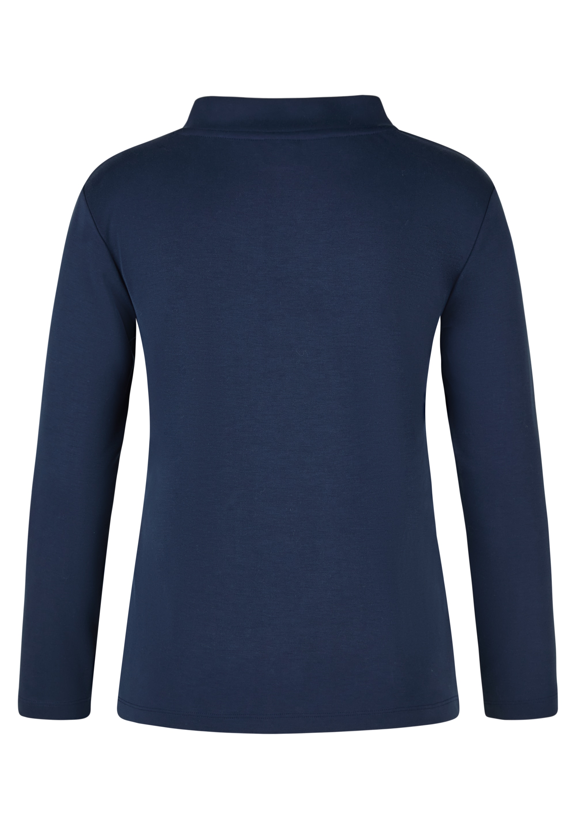 Rabe Langarmshirt , in Colorblocking-Optik und mit Glitzersteinen
