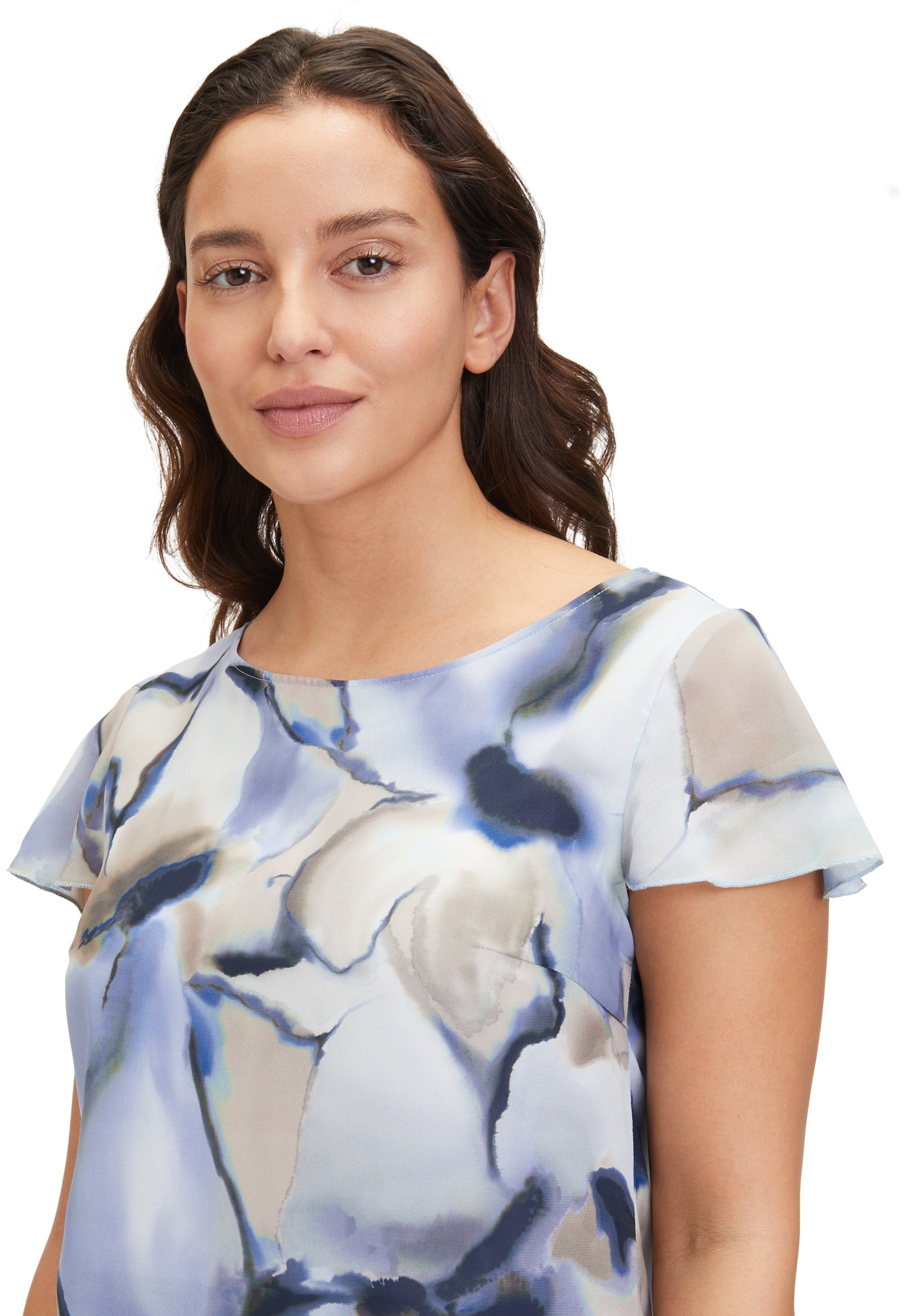 Betty Barclay Midikleid »Stufenkleid kurzarm«