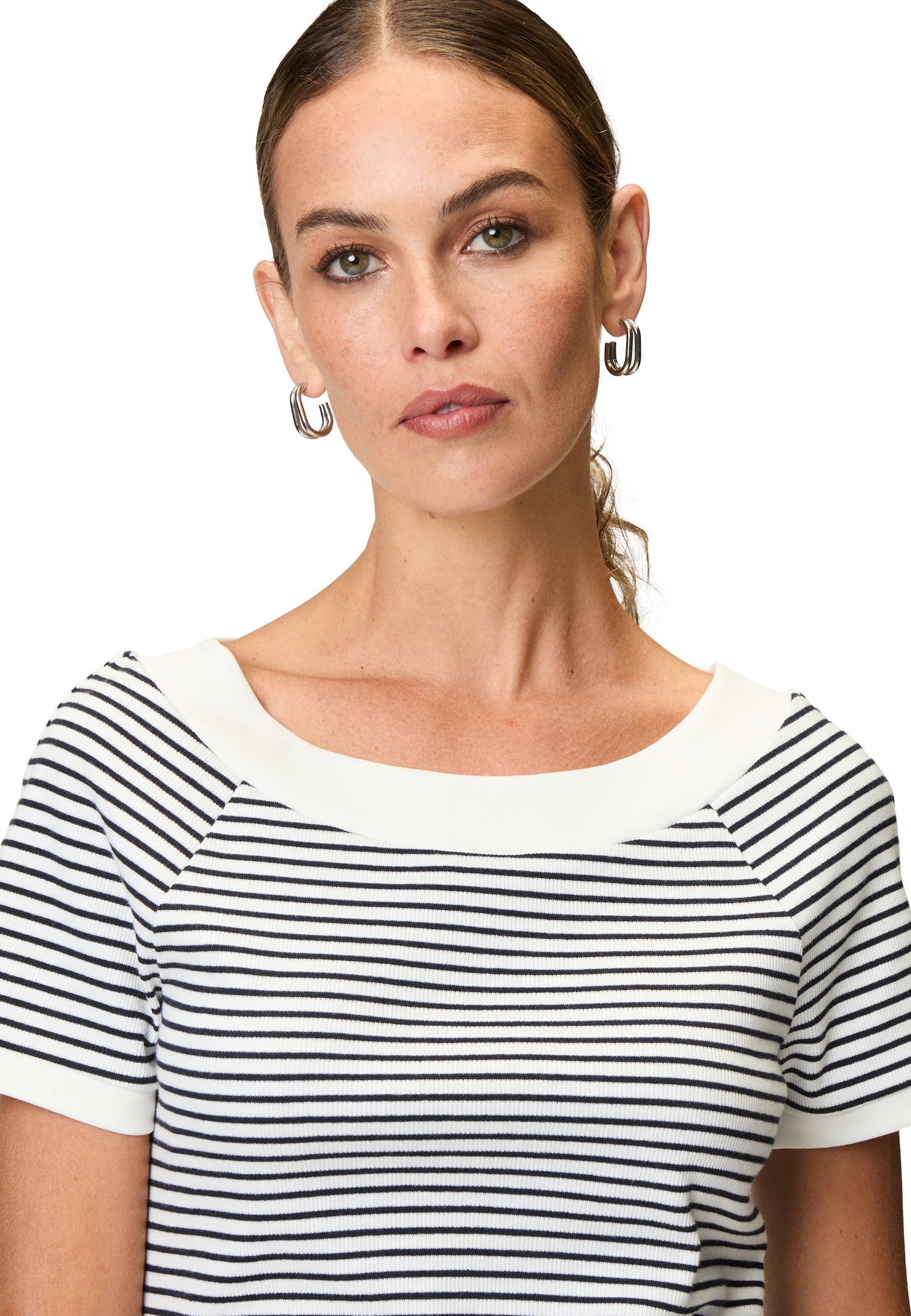 Zero T-Shirt »Streifenshirt mit Raglan Ärmel«