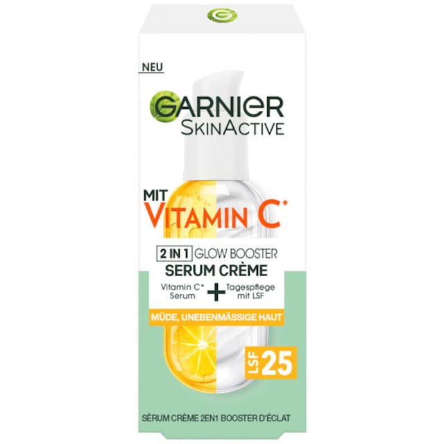 GARNIER Gesichtsserum »SkinActive Vitamin C Serum Crème« online bestellen |  UNIVERSAL