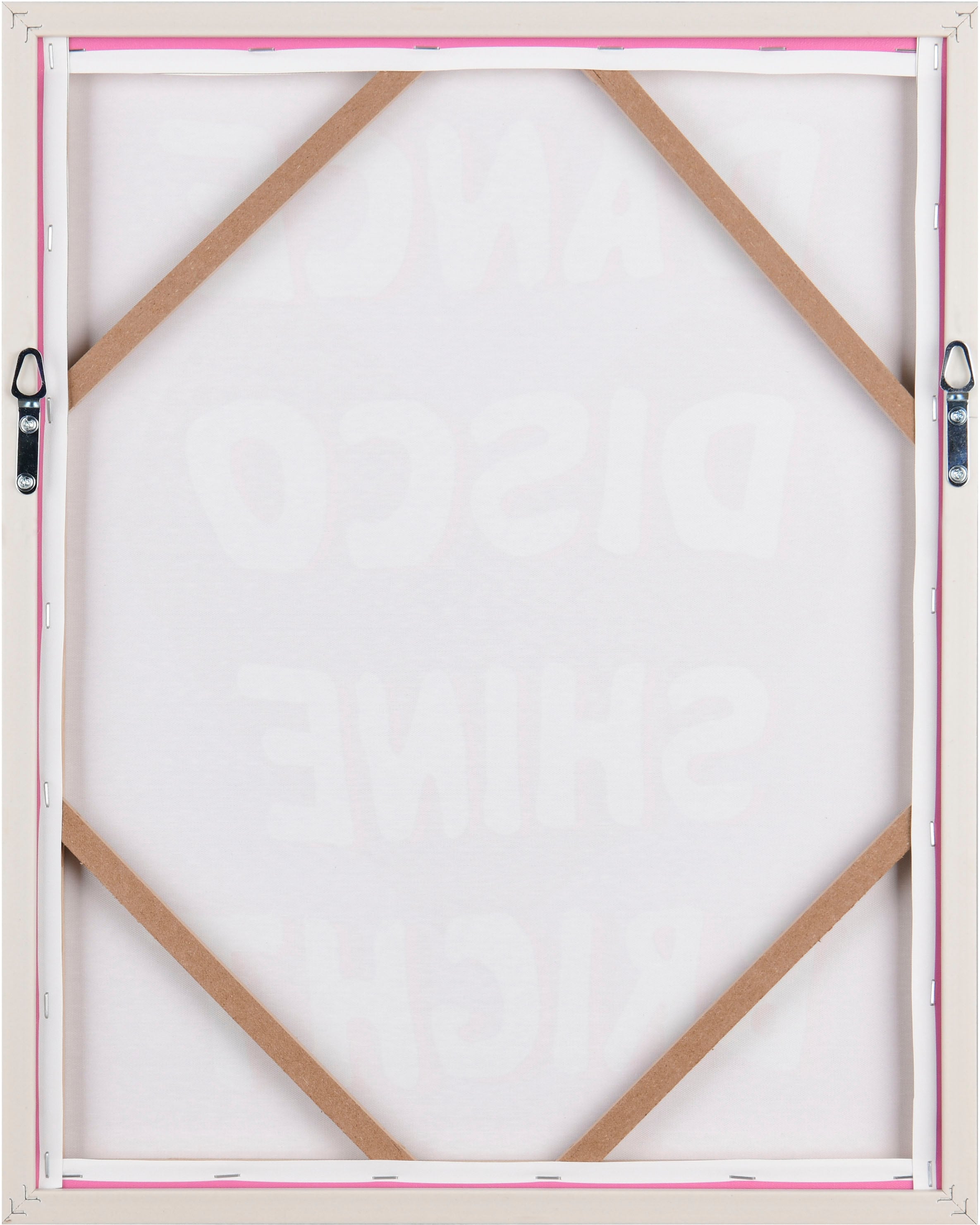 MIRRORS AND MORE Kunstdruck »DANCE« 1 Stk. tlg. Kunstwerk mit positivem Spruch