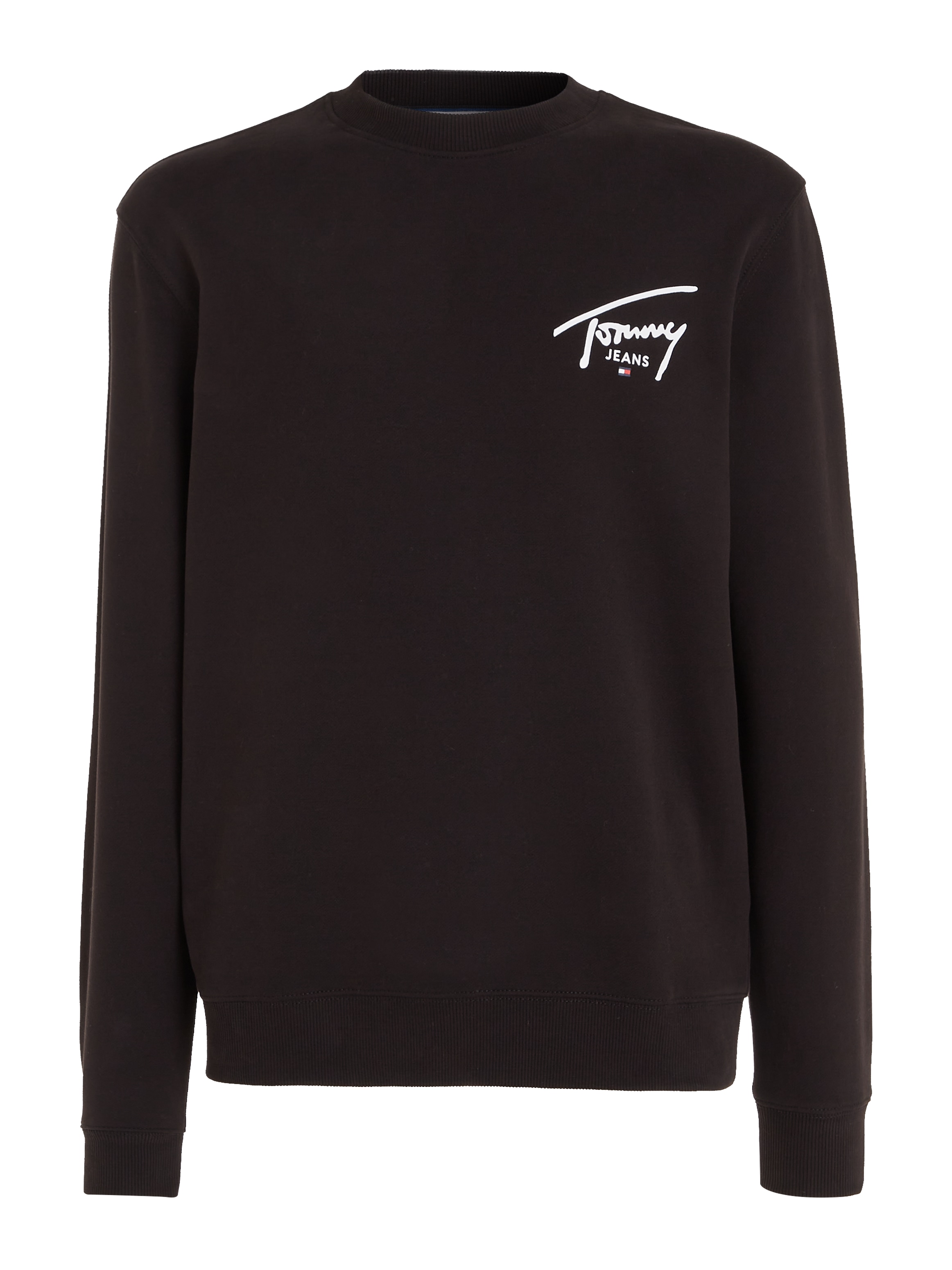 Tommy Jeans Plus Sweater »TJM REG ENTRY GRAPHIC CREW EXT«, Große Größen mit Logoschriftzug