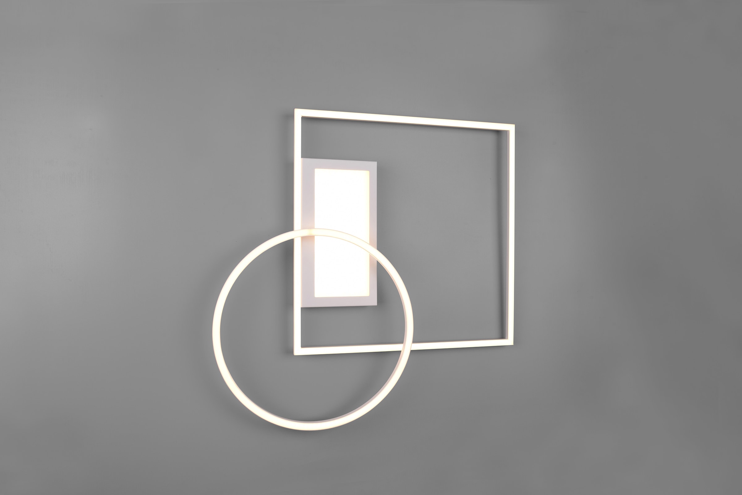 TRIO Leuchten LED Deckenleuchte »Downey«, 1 flammig, Leuchtmittel LED-Modul | LED fest integriert, Lichtfarbe stufenlos einstellbar, Memory Funktion, intgrierter Dimmer