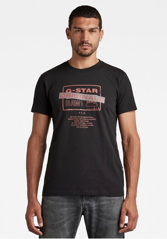 G-Star RAW Rundhalsshirt »Originals Logo Tee« kaufen