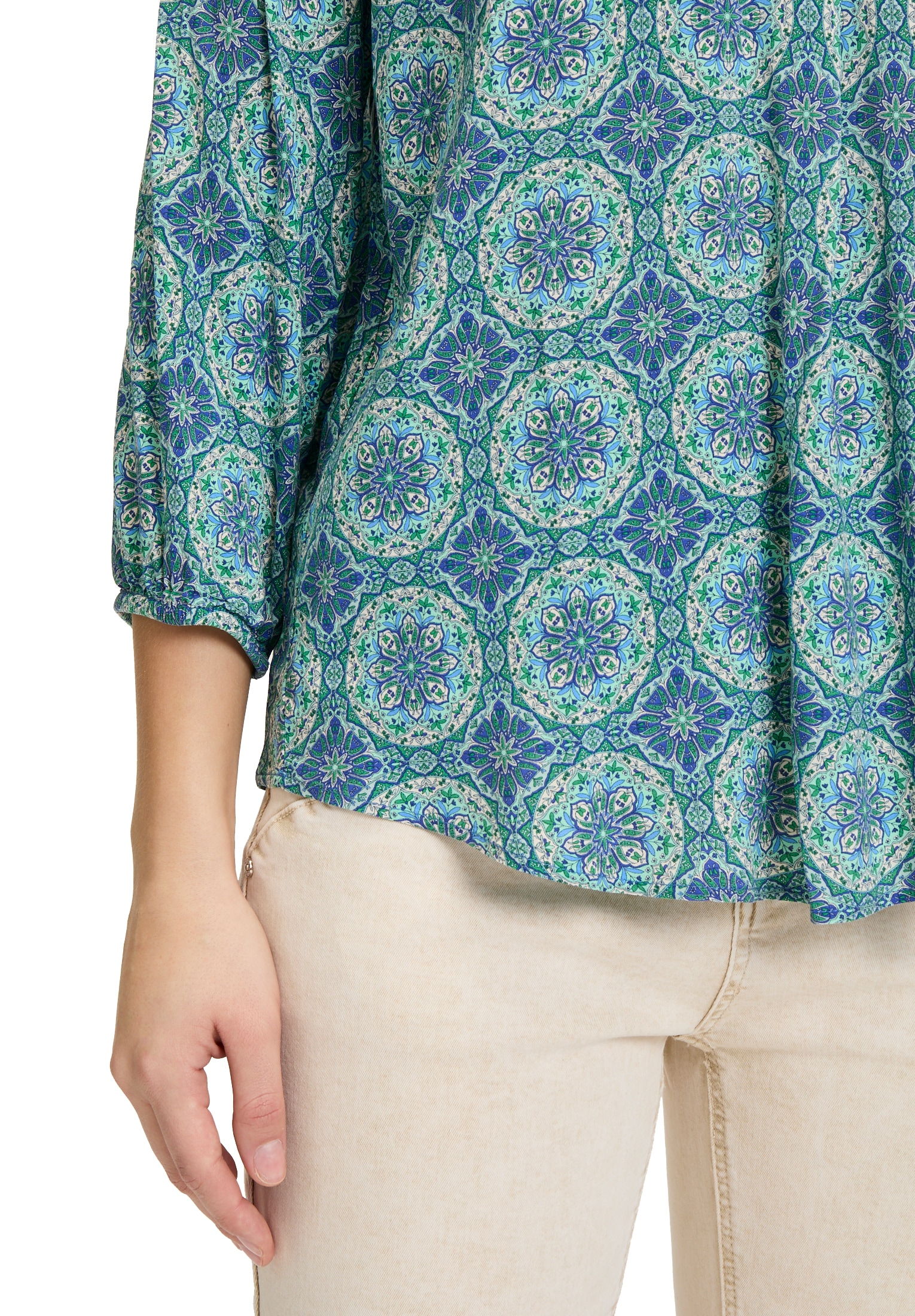 Cartoon Klassische Bluse »Casual-Bluse mit Muster«