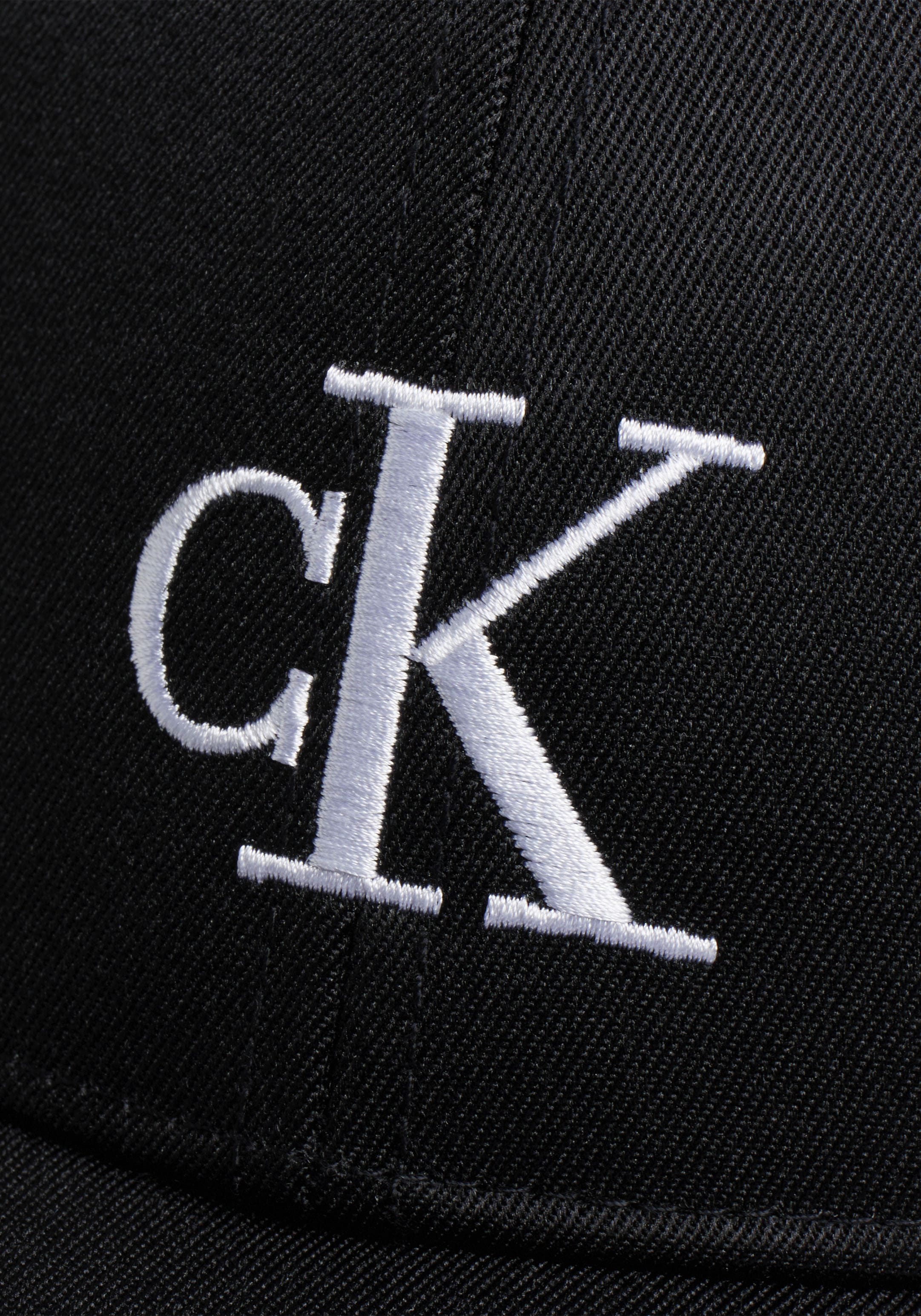 Calvin Klein Jeans Baseball Cap »MONOGRAM EMBRO CAP«, mit Logostickerei