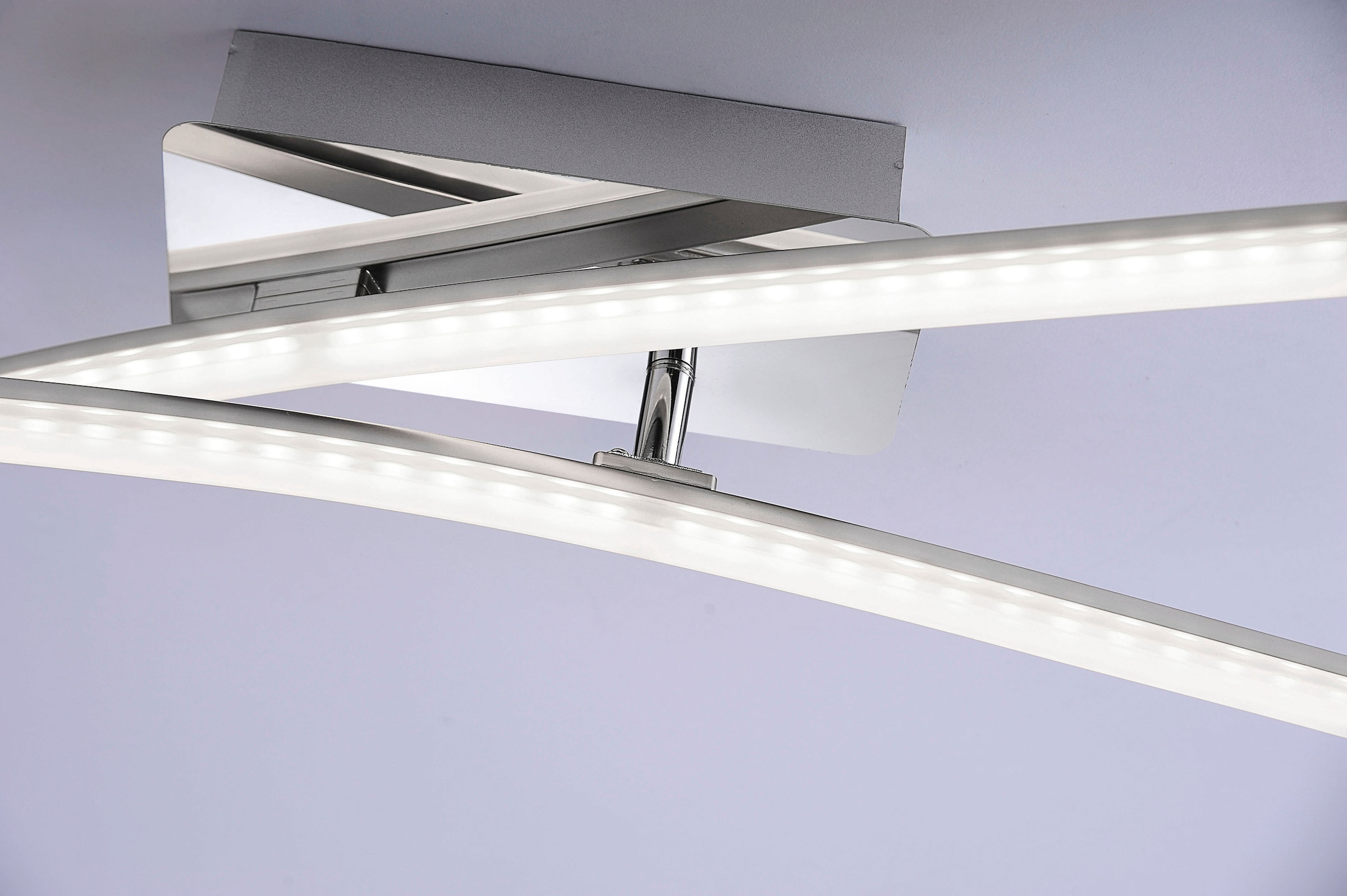 JUST LIGHT LED Deckenleuchte »SIMON« LED-Board 1 Stk. Warmweiß LED Deckenlampe