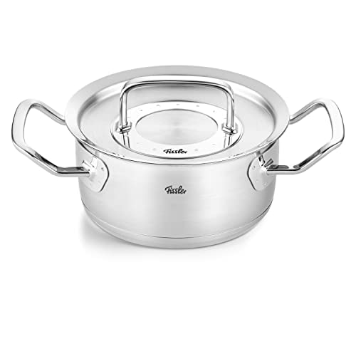 Fissler Topf-Set »Original-Profi Collection®« Set, Kochtopf 16/20/24 + Bratentopf 20 + Sauteuse 20 + Dämpfeinsatz 20cm, 6 Stk. tlg. Edelstahl 18/10