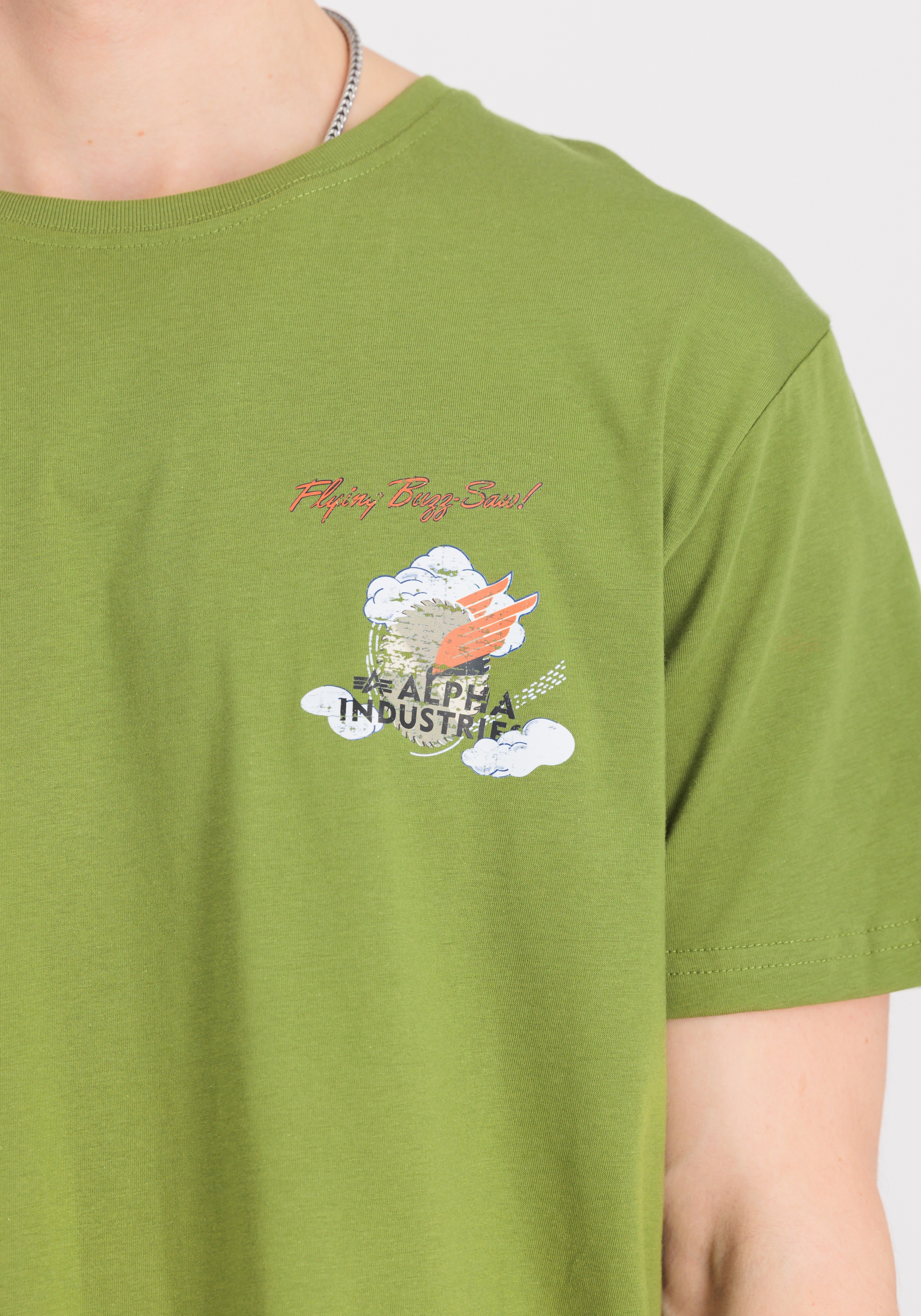 Alpha Industries T-Shirt »Alpha Industries Men - T-Shirts Flying Buzz SL T-Shirt«