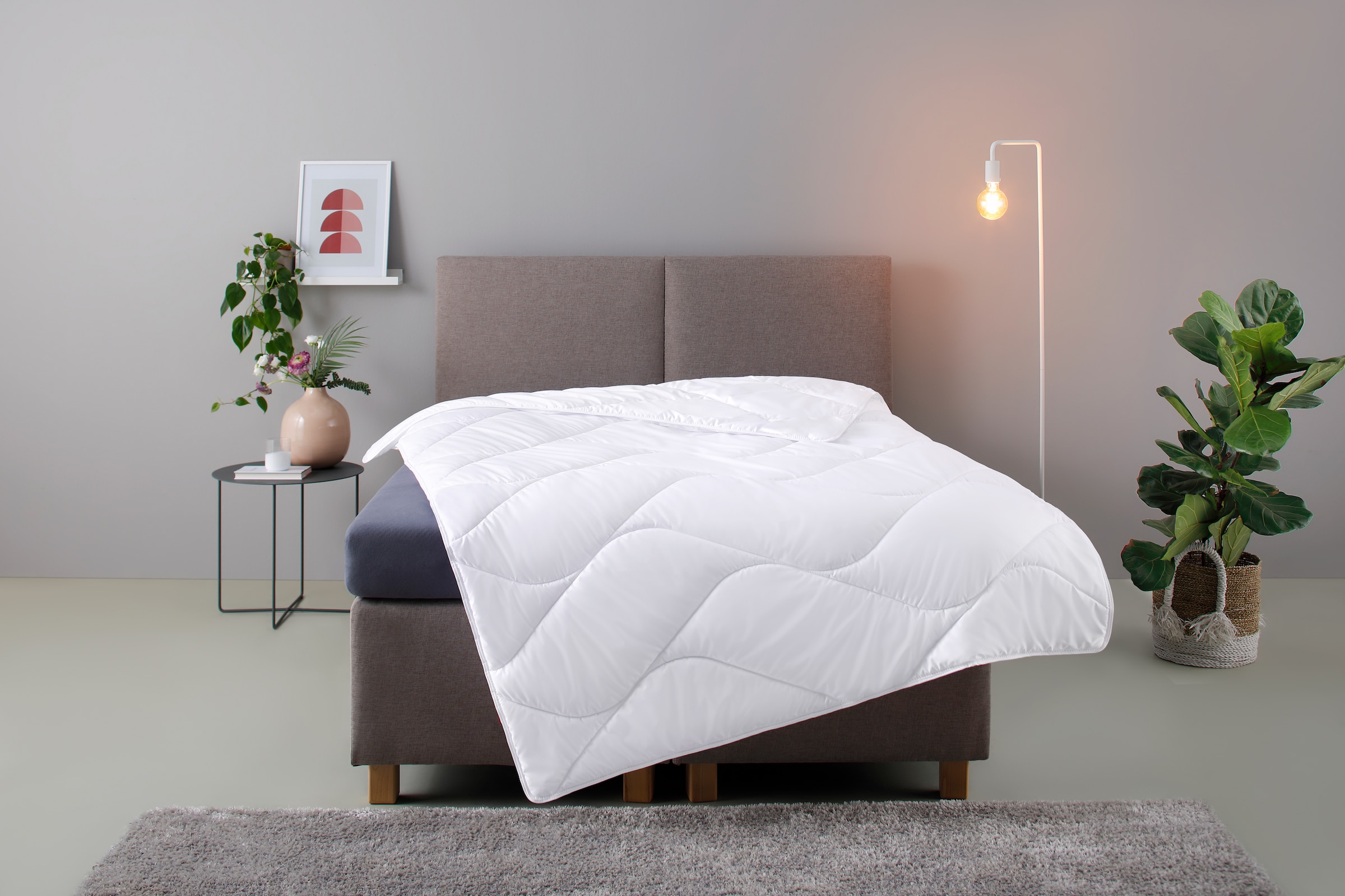 OTTO home Microfaserbettdecke "Fantasy" 4-Jahreszeiten Füllung aus recycelten Polyester 1 Stk. tlg. Bettdecken, in 3 Bezugsqualitäten für Sommer, Winter