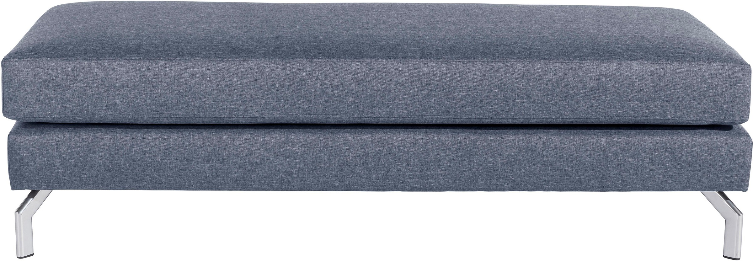 Max Winzer® Hocker »Flori«, mit abgewinkelten Chromfüßen