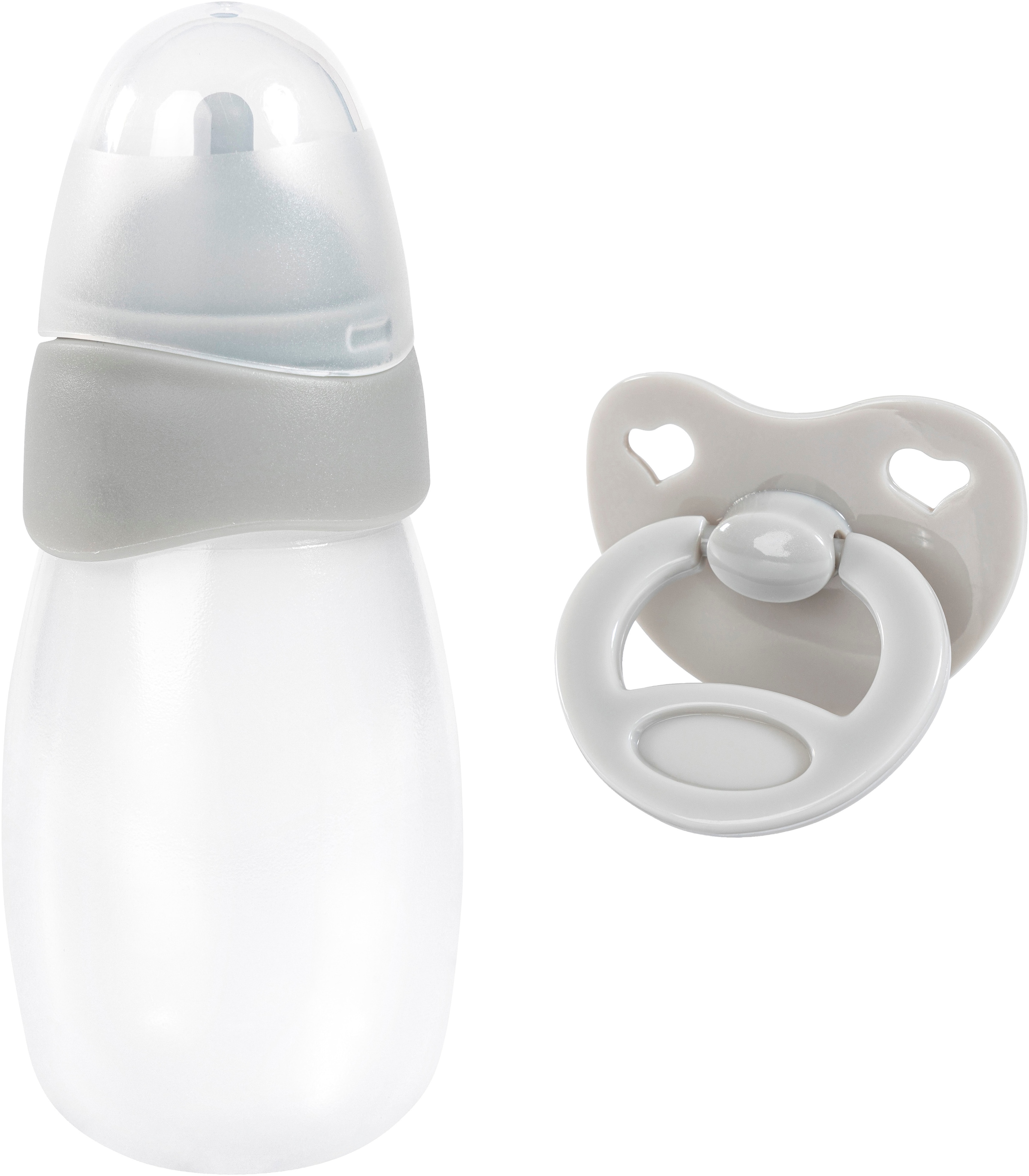 Bayer Babypuppe »First Words 38 cm beige/weiß«