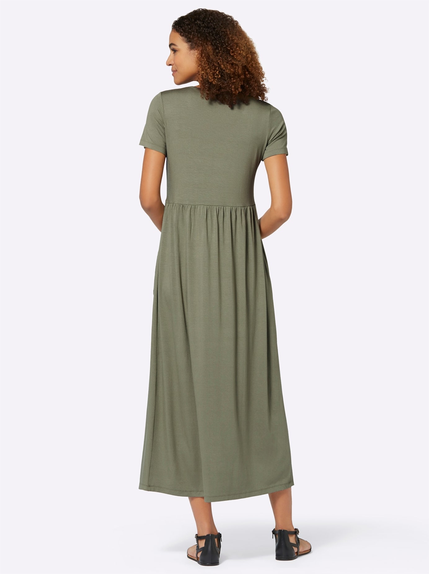 Casual Looks Jerseykleid »Jersey-Kleid« aufgesetzte Taschen