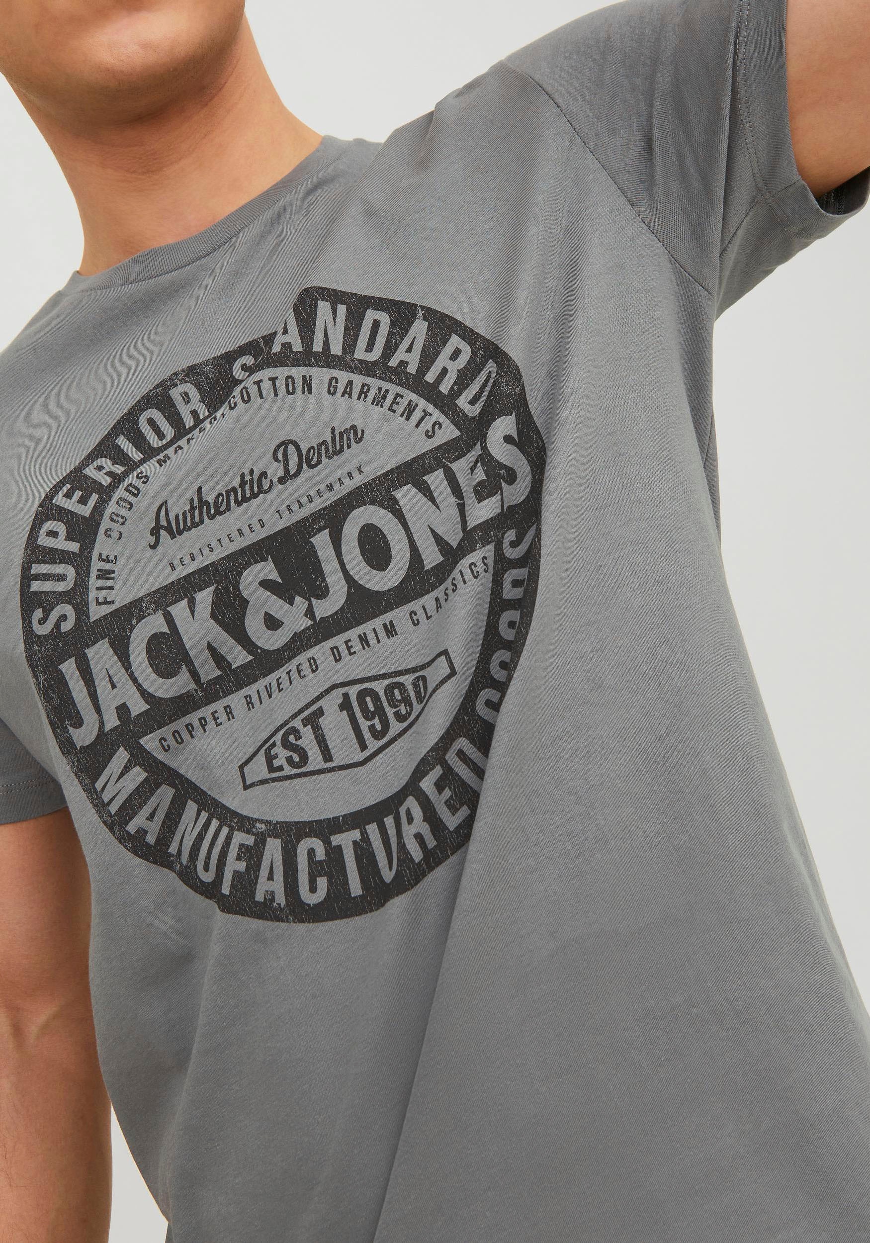 Jack & Jones Rundhalsshirt »JJEJEANS TEE SS O-NECK NOOS 23/24« bei ♕