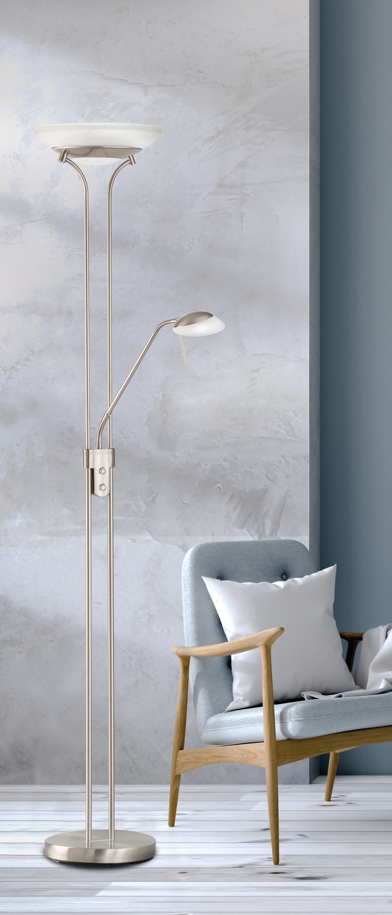 FISCHER & HONSEL LED Stehlampe »Pool TW«, 1 flammig, Leuchtmittel LED-Board | LED fest integriert