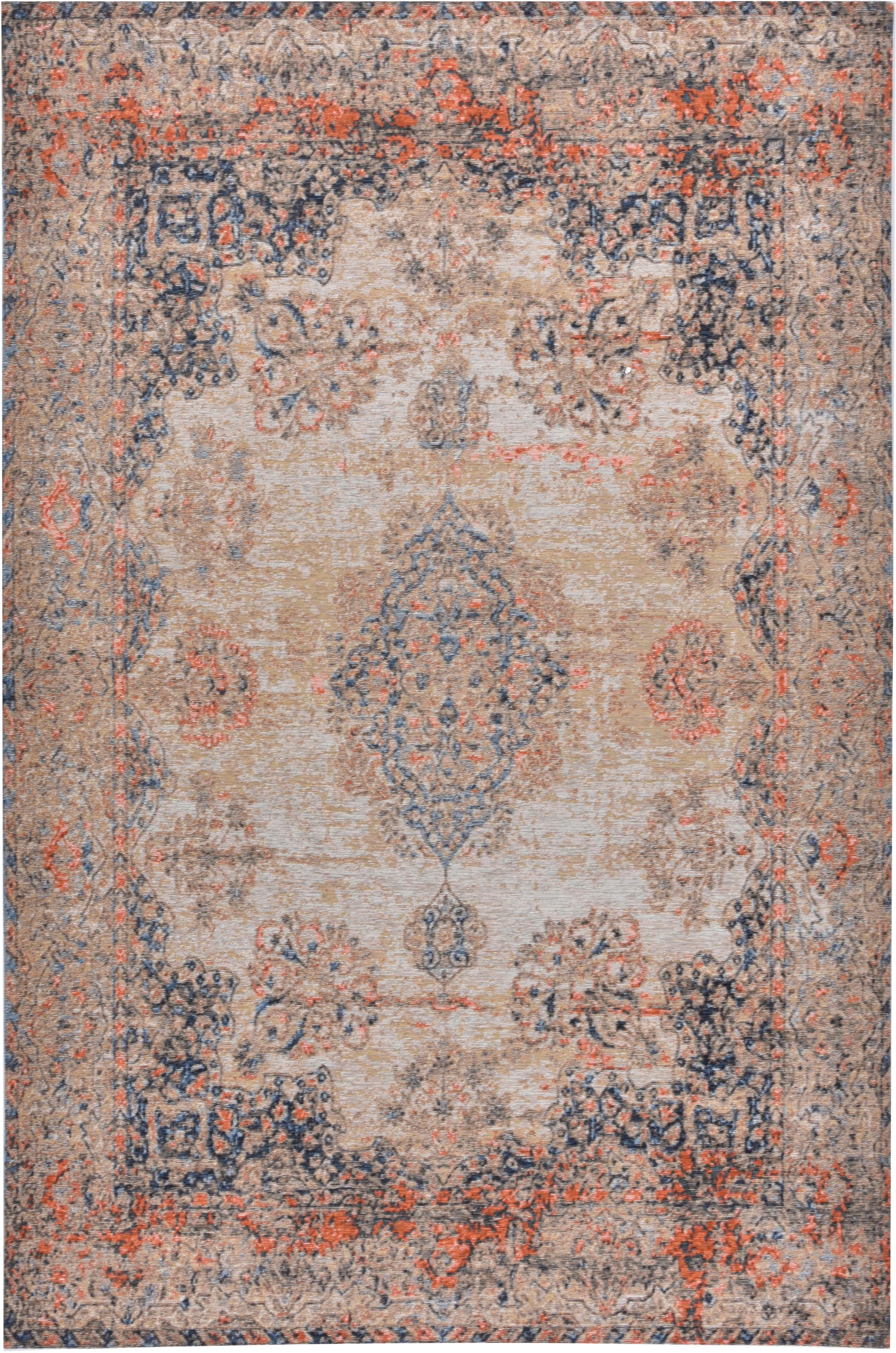 TOM TAILOR HOME Teppich »Funky Orient Kirman«, rechteckig, 5 mm Höhe, Kurzflor, Orient-Optik, Vintage Design
