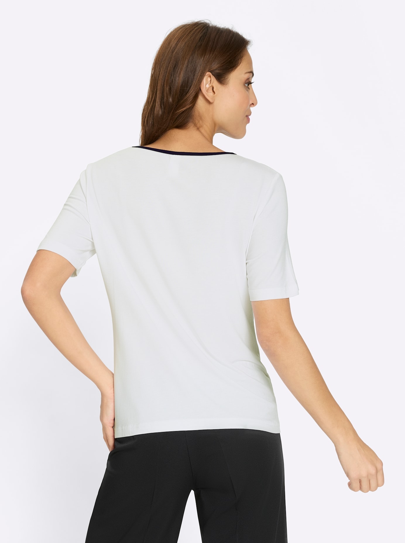 Inspirationen Rundhalsshirt »Kurzarm-Shirt« 1 tlg.