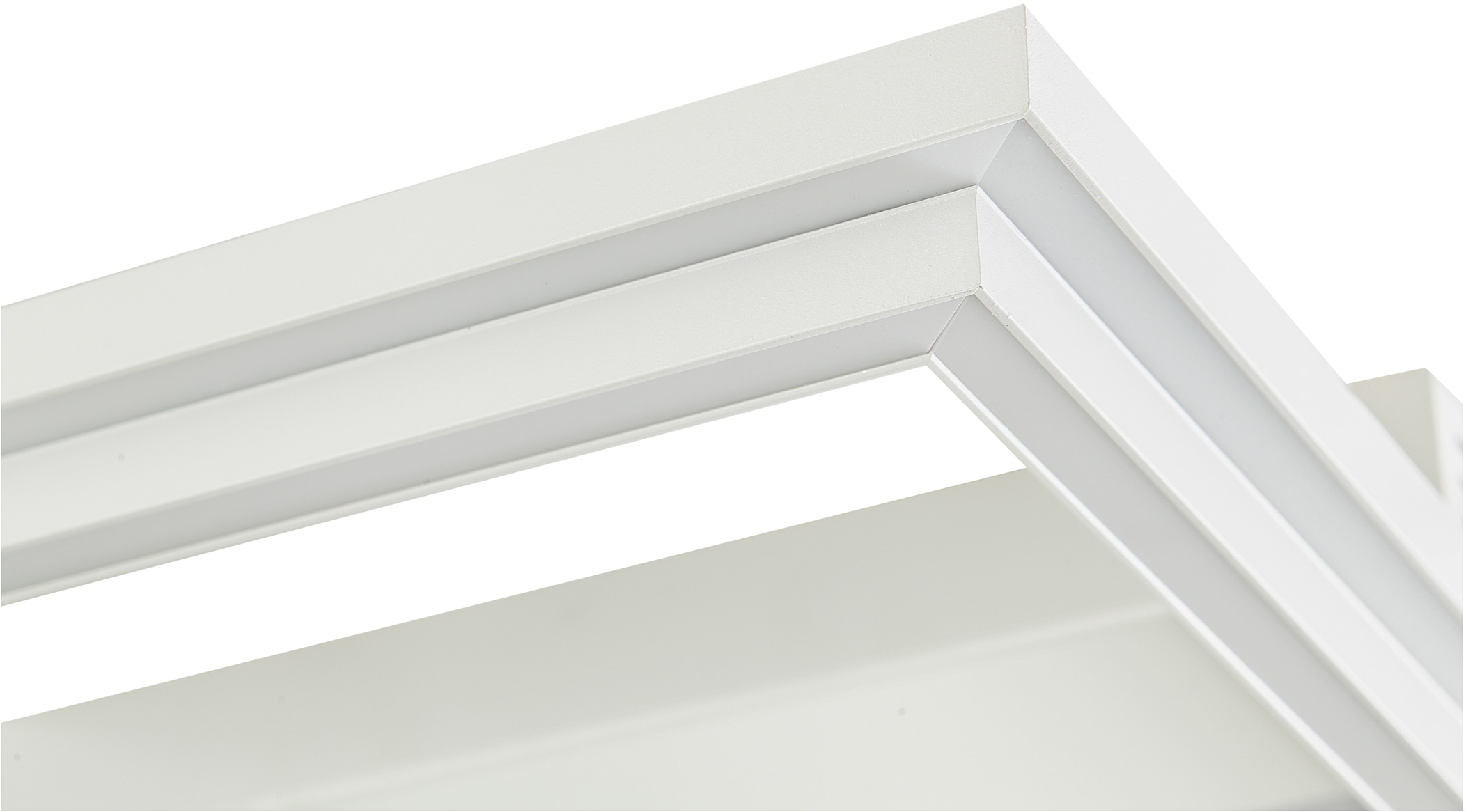 Brilliant LED Deckenleuchte »Pallas«, 1 flammig, Leuchtmittel LED-Modul | LED fest integriert, 30 x 30 cm, dimmbar, CCT, RGB, 1800 Lumen, Metall/Kunststoff, weiß