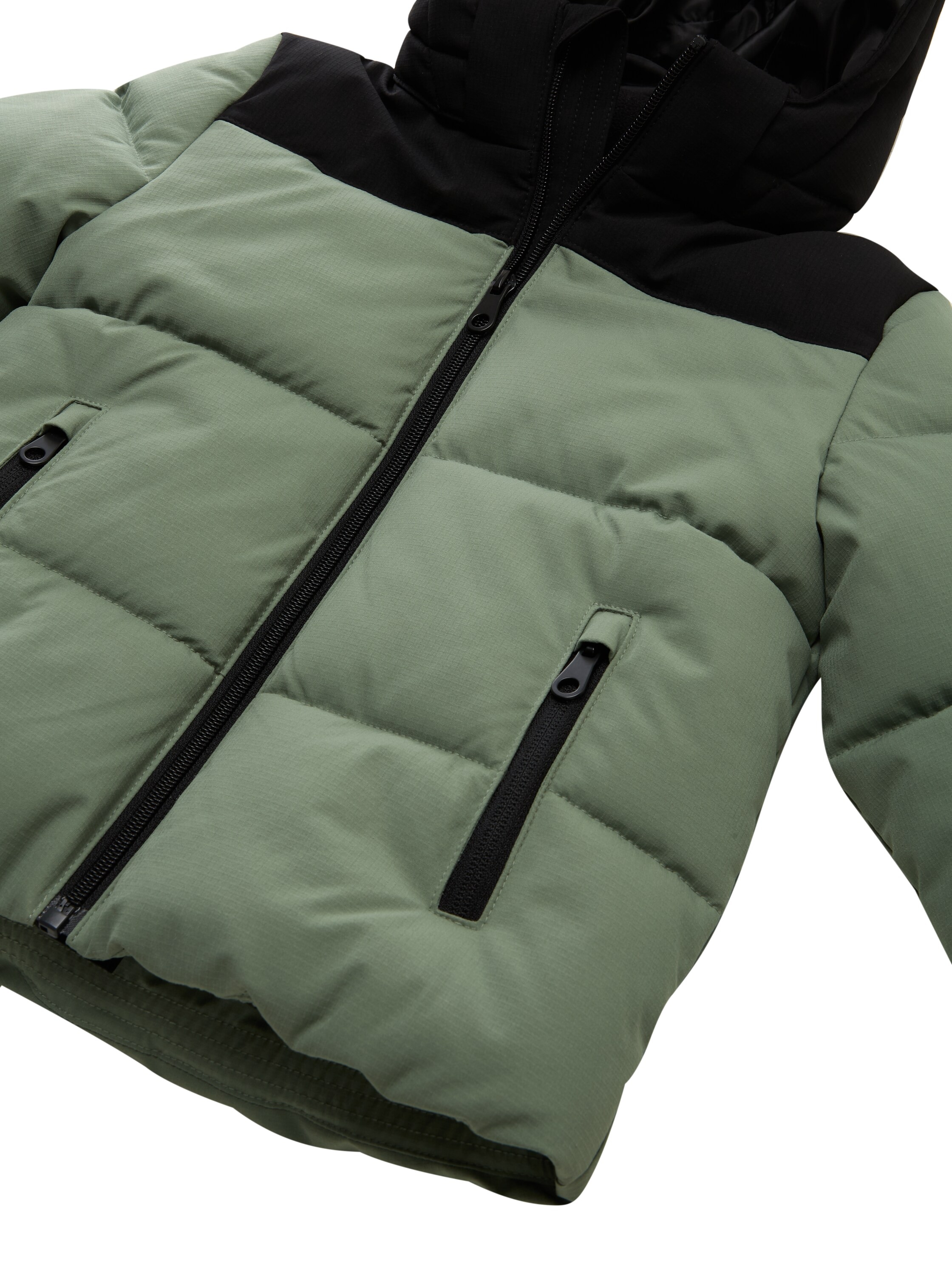 TOM TAILOR Steppjacke mitKapuze mit abnehmbarer Kapuze