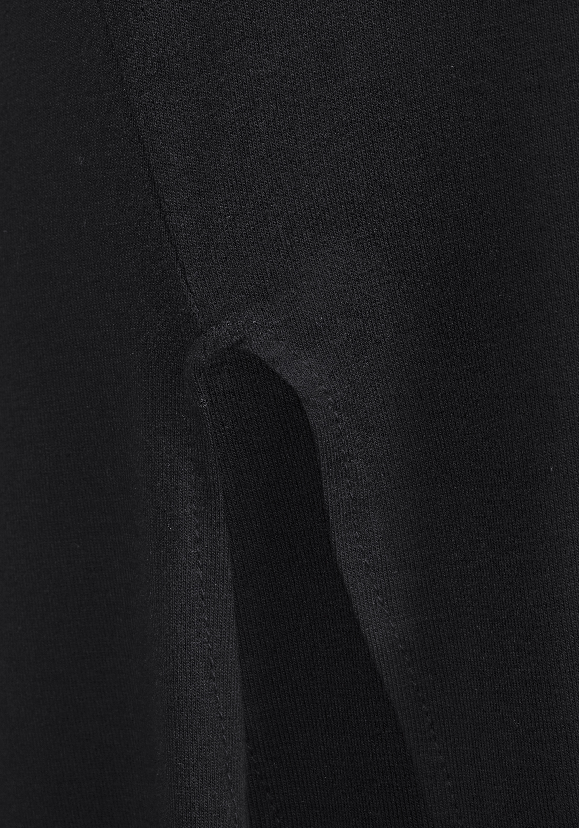 Beachtime Longtop mit asymmetrischem Saum und Schlitz, Sommerkleid, Strandkleid