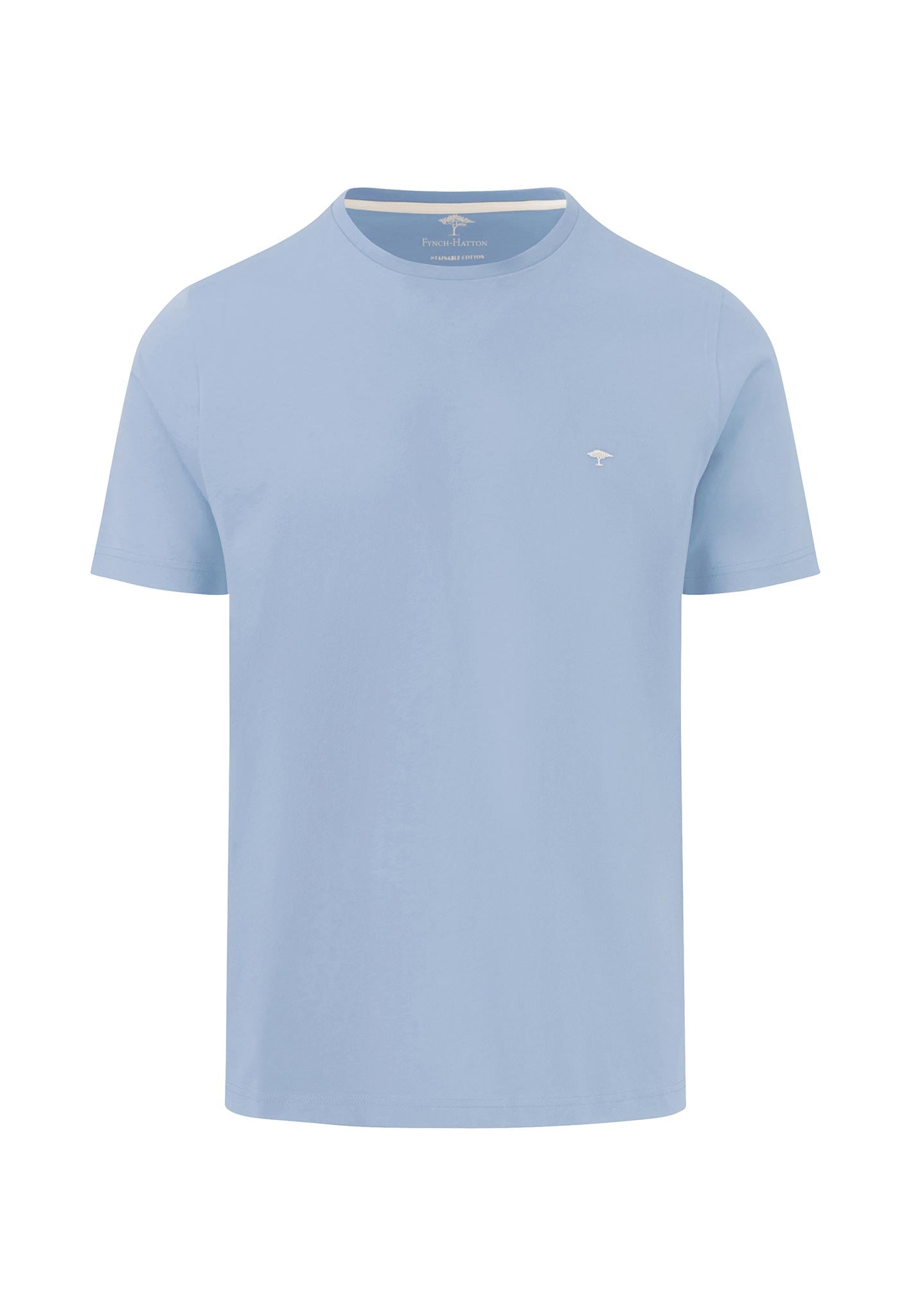 FYNCH-HATTON T-Shirt unifarben »FYNCH-HATTON bei (1 ♕ Basic T-Shirt«, tlg.)