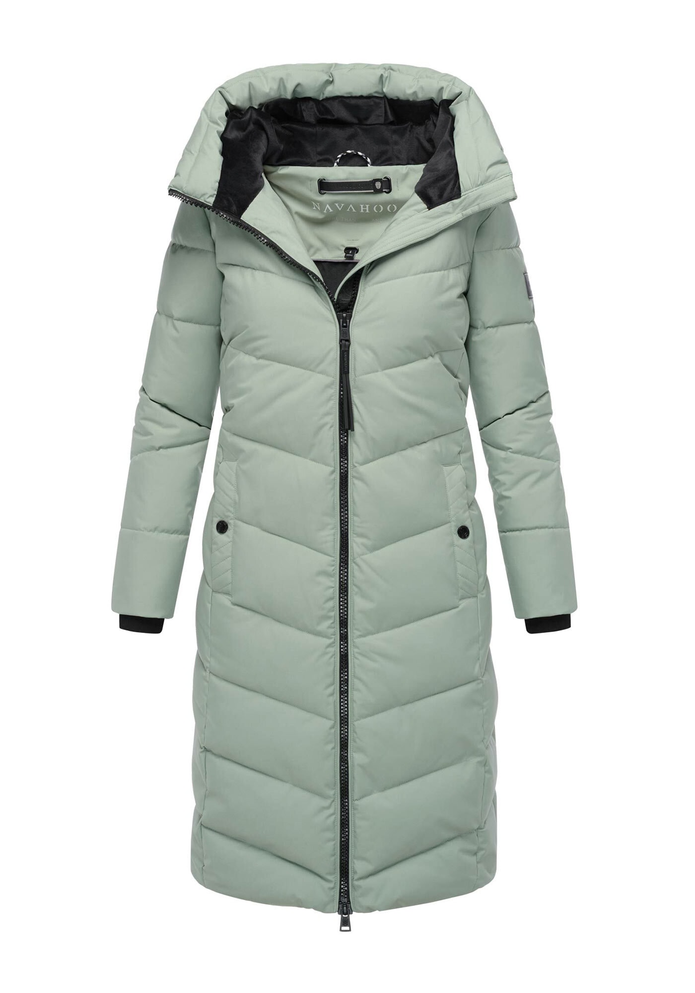 Navahoo Winterjacke »Navahoo Schmatzibaer lange Damen Winter Steppjacke N009«
