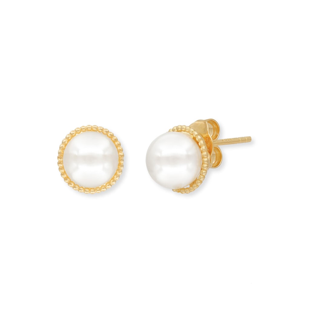 Engelsrufer Paar Ohrstecker »The glory of pearls, ERE-GLORY-ST, ERE-GLORY-STG«, mit Muschelkernperle