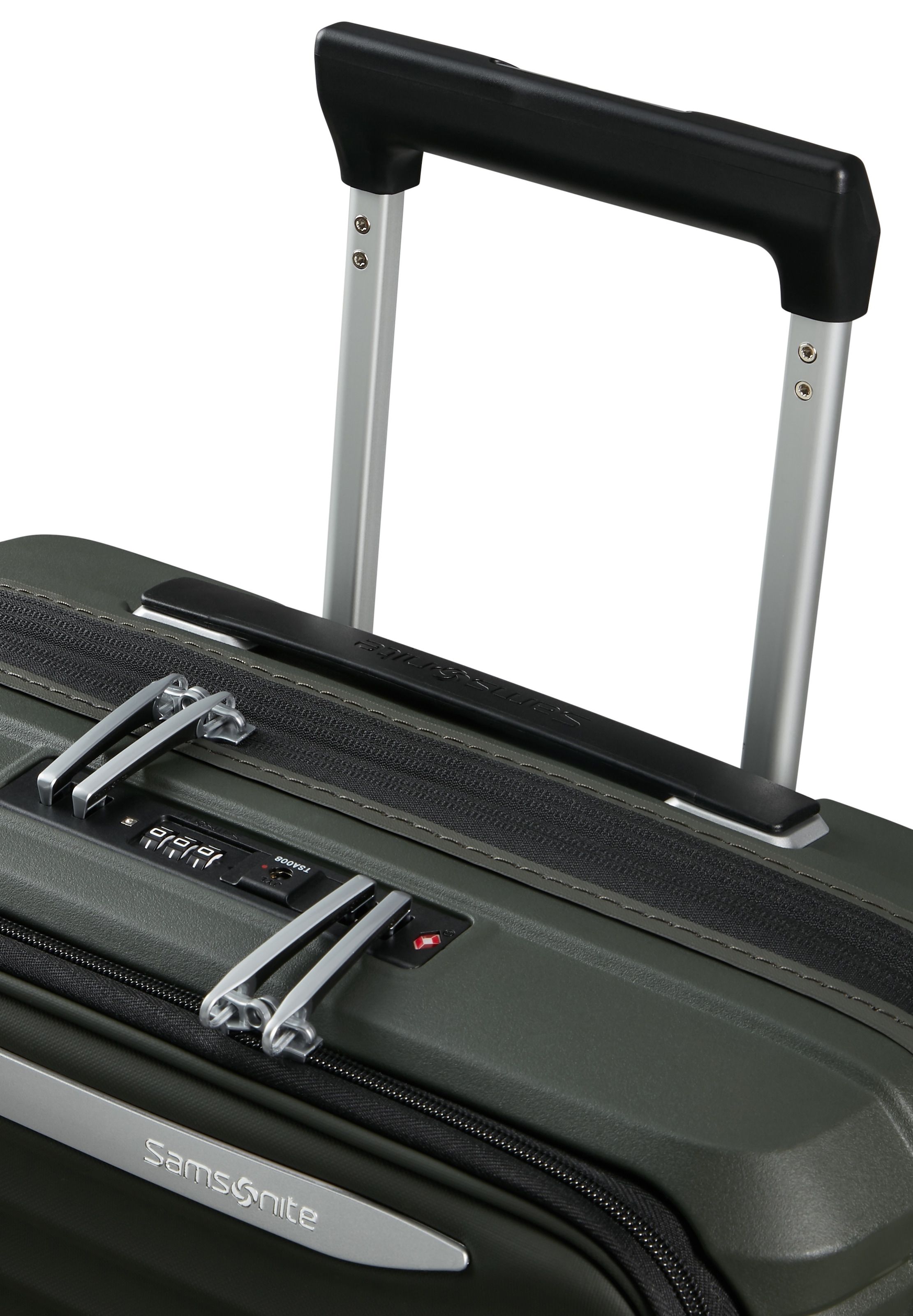 Samsonite Hartschalen-Trolley »UPSCAPE 55«, 4 St. Rollen, Trolley, Reisegepäck Handgepäck Hartschalenkoffer TSA-Zahlenschloss