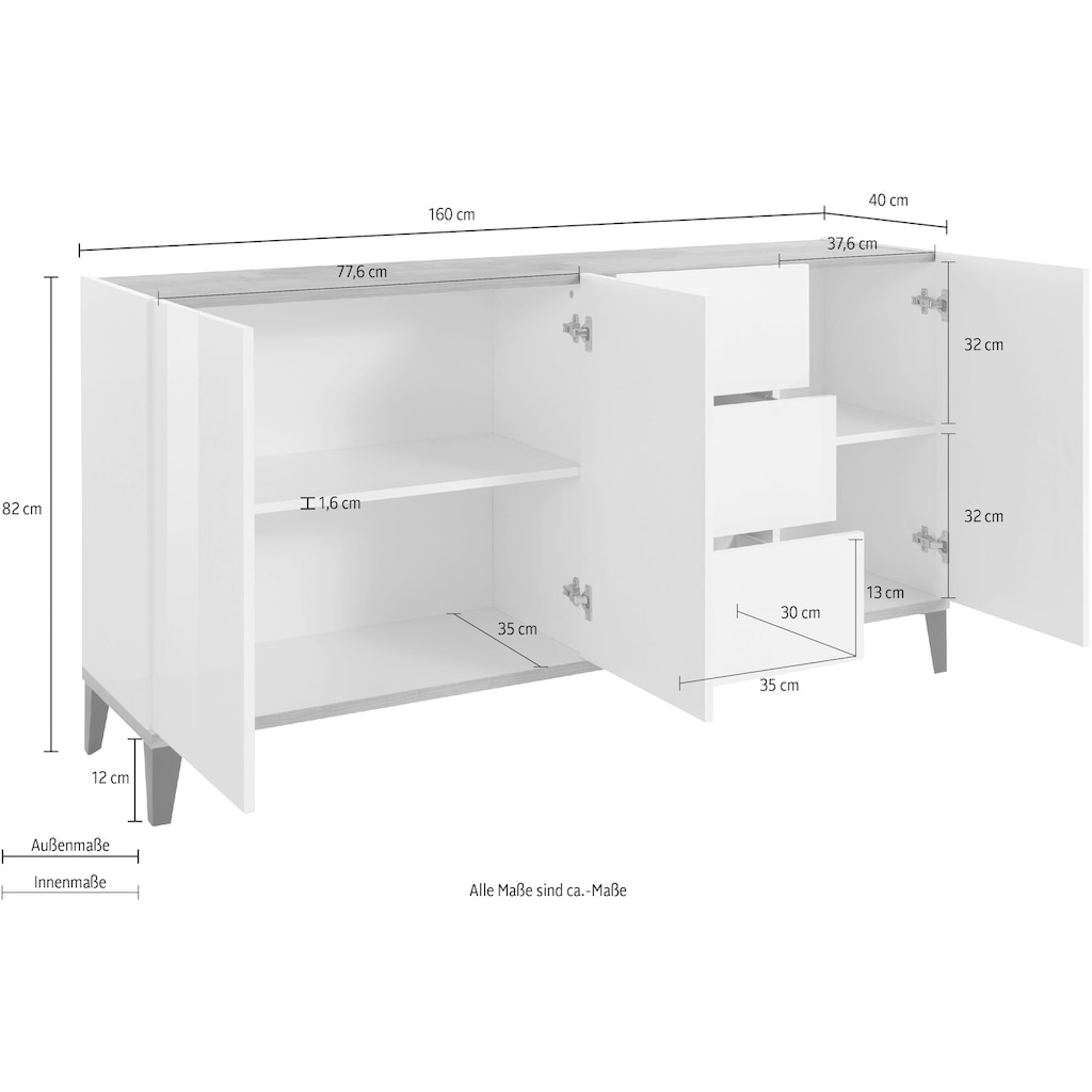 INOSIGN Sideboard »sunrise«