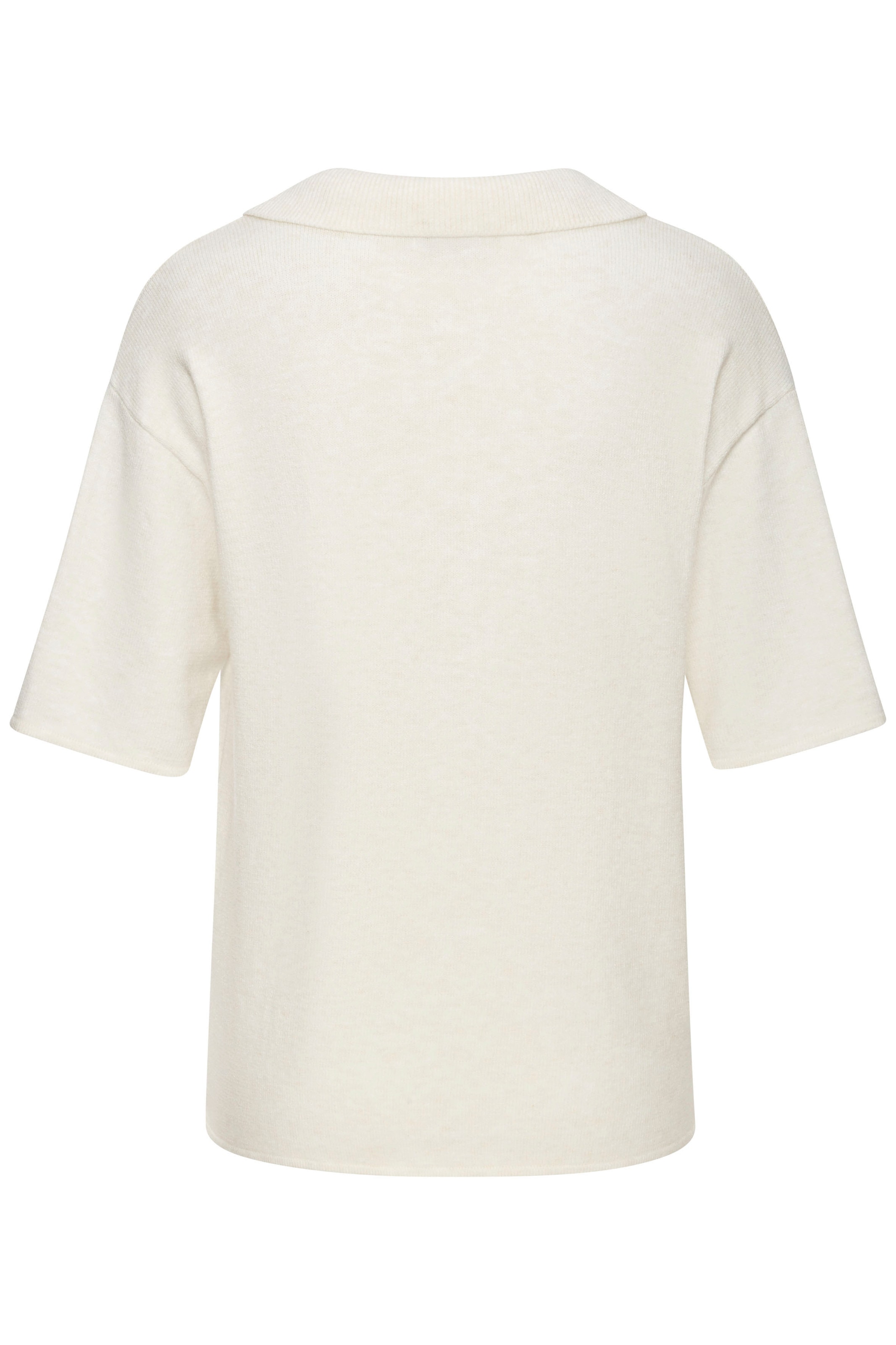 LASCANA Poloshirt aus hochwertigem Strick, Loungewear