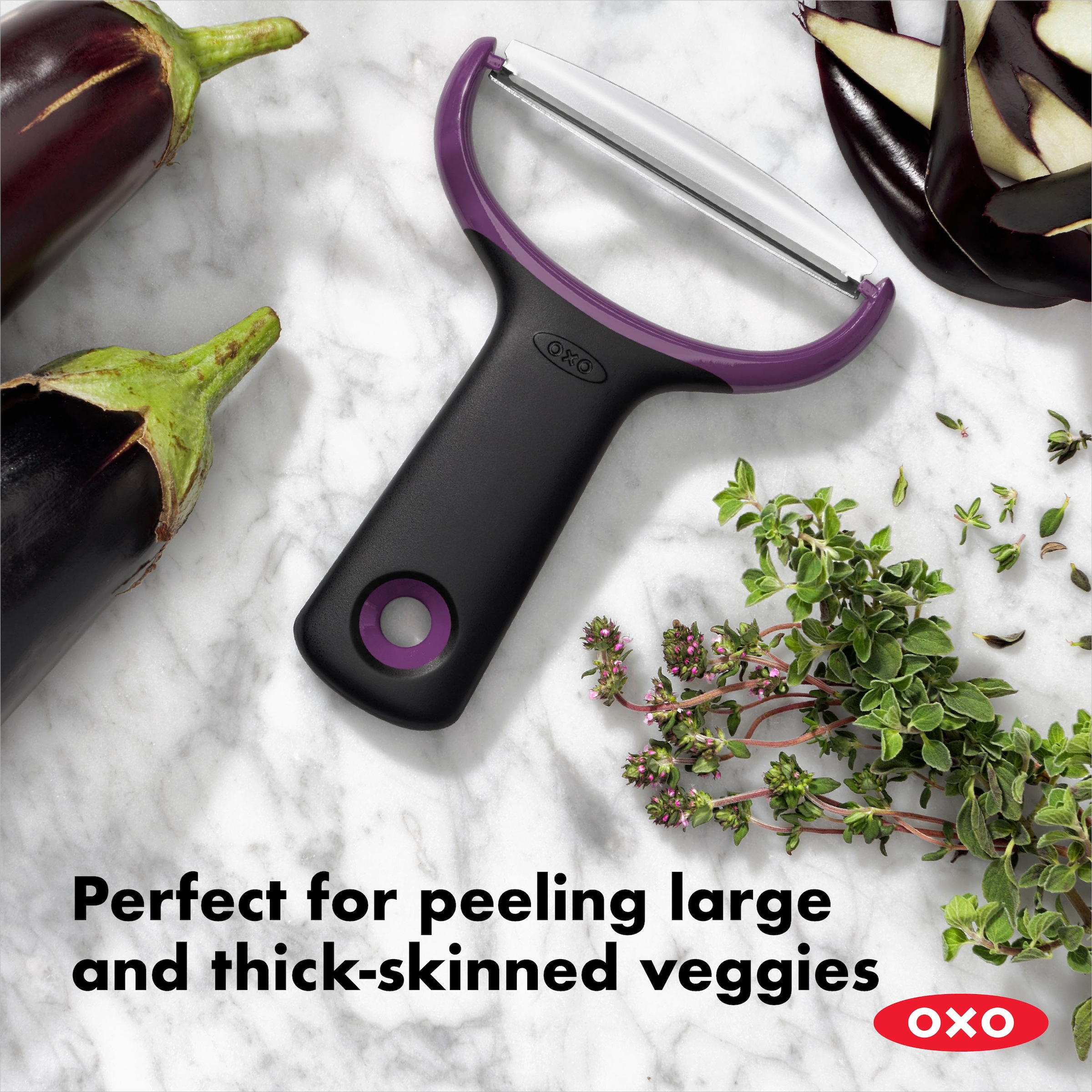 OXO Good Grips Kartoffelschäler »Großer Gemüseschäler / -peeler«, Edelstahl