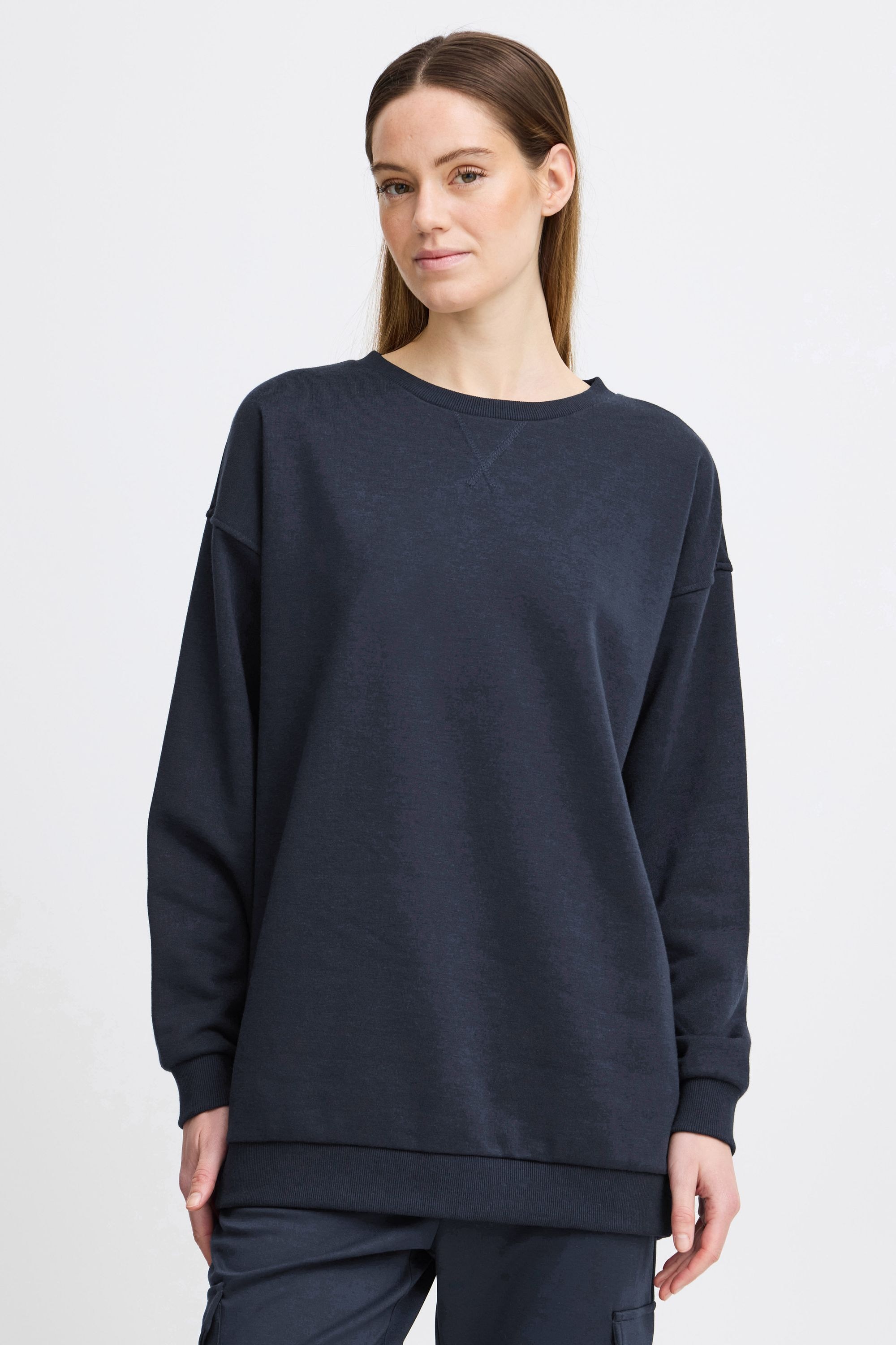 OXMO Rundhalspullover »Rundhalspullover OXHillary«