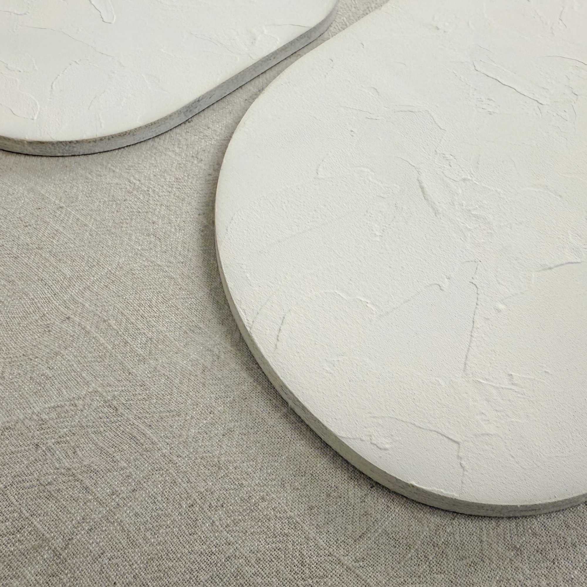 Reinders! Wandbild »Organic Blocks« Wohnzimmer - Beige - MDF - Abstrakt - 50x70 cm