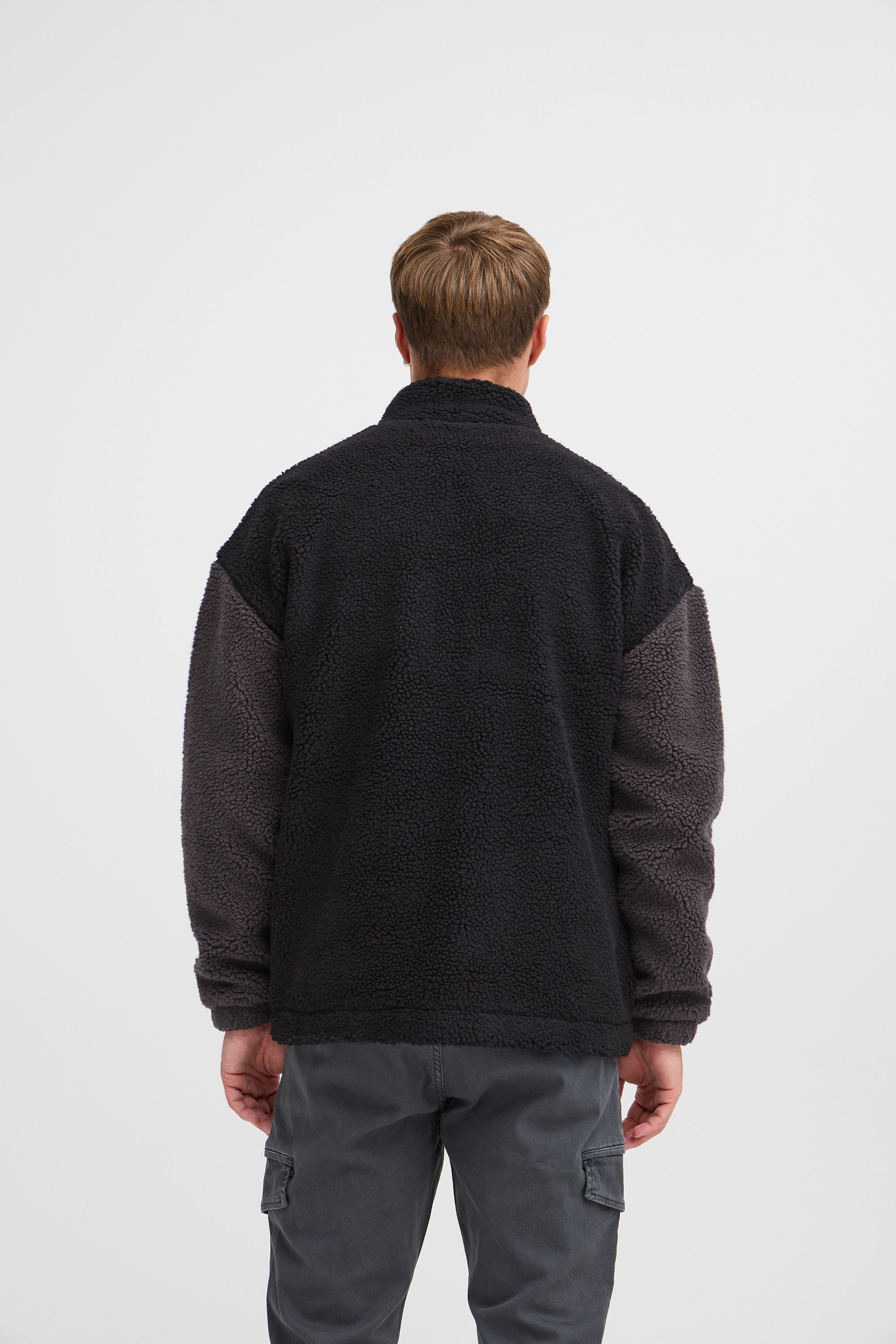 Indicode Fellimitatjacke »Fellimitatjacke IDTrautmar«, ohne Kapuze
